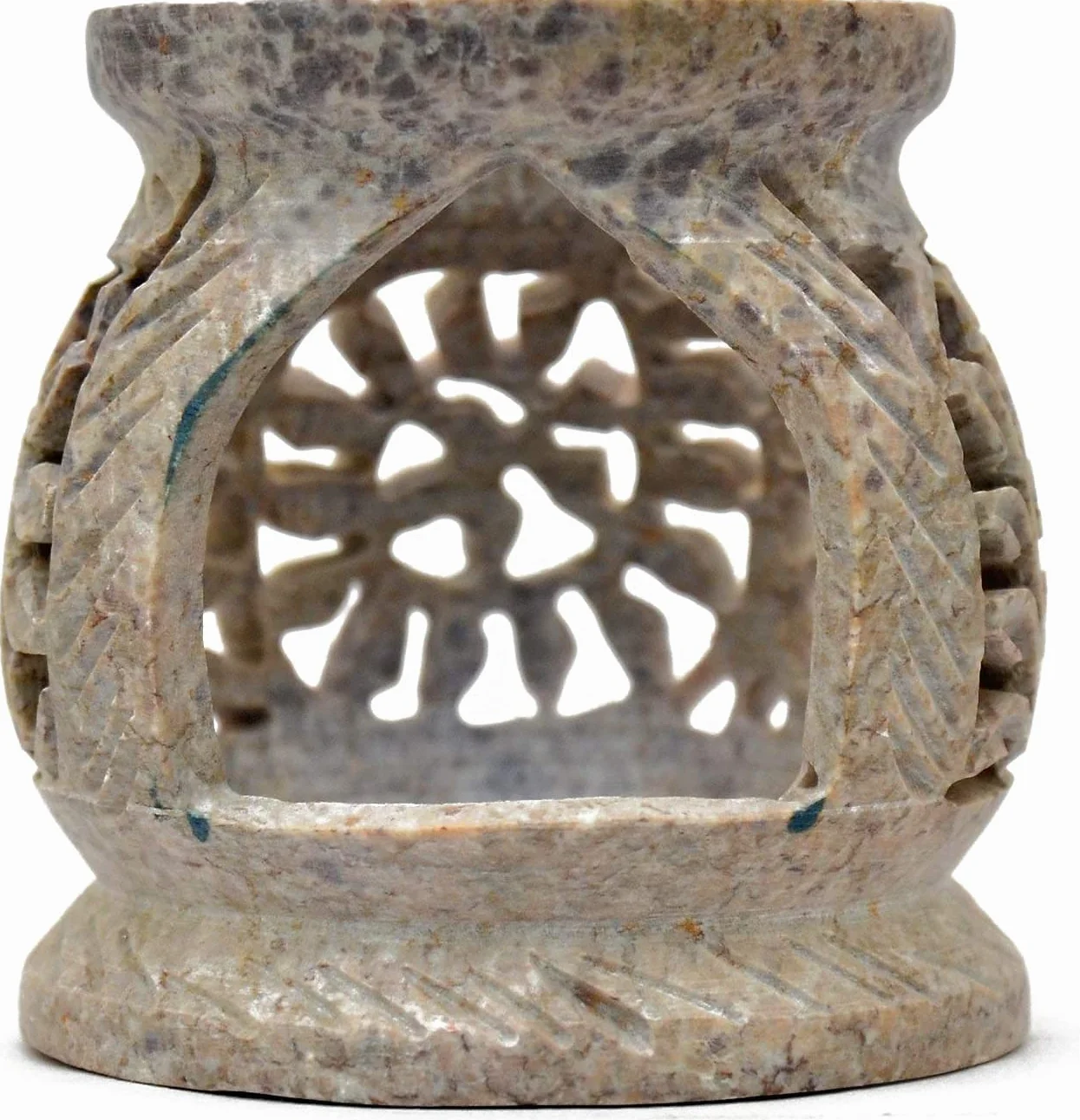 Artist Haat lampa zapachowa 11 cm pnącza roślin pnącza w kształcie brzucha, steatyt, podgrzewacz zapachowy, akcesoria do mieszkania, dekoracja, zapach do pomieszczeń