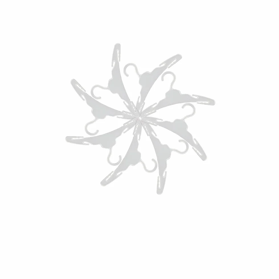 Miunana 12 sztuk plastikowych wieszaków na ubrania dla lalek 46-50 cm Our Generation Lalki 18 cali