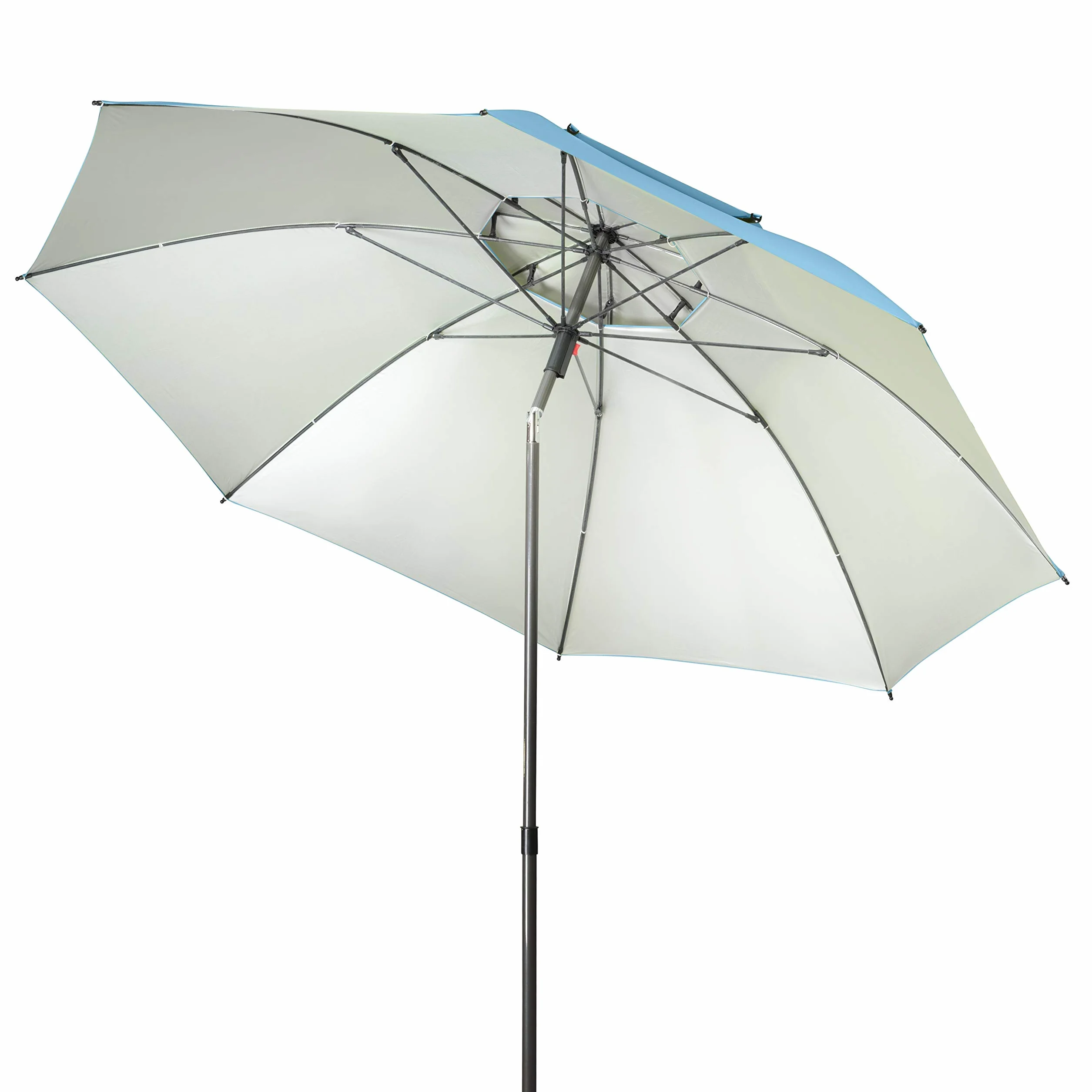Doppler Derby Parasol Przeciwsłoneczny 200 cm I Na Plażę, Balkon i Taras I Z Regulacją Wysokości I Ochroną UV I Składany I Na Basen | Plażowy