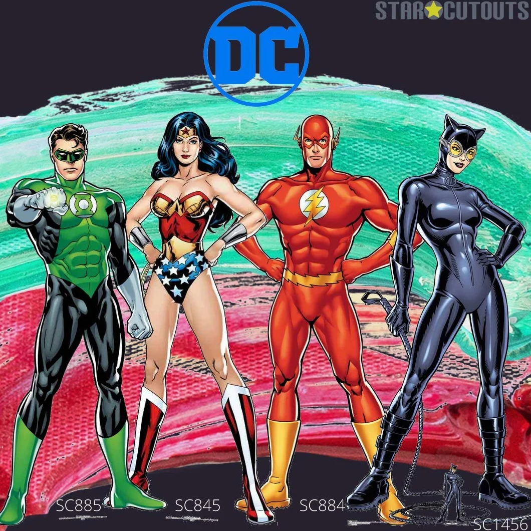 STAR CUTOUTS Ltd Superman DC, karton, wielokolorowa, 92 x 38 x 92 cm, regularna