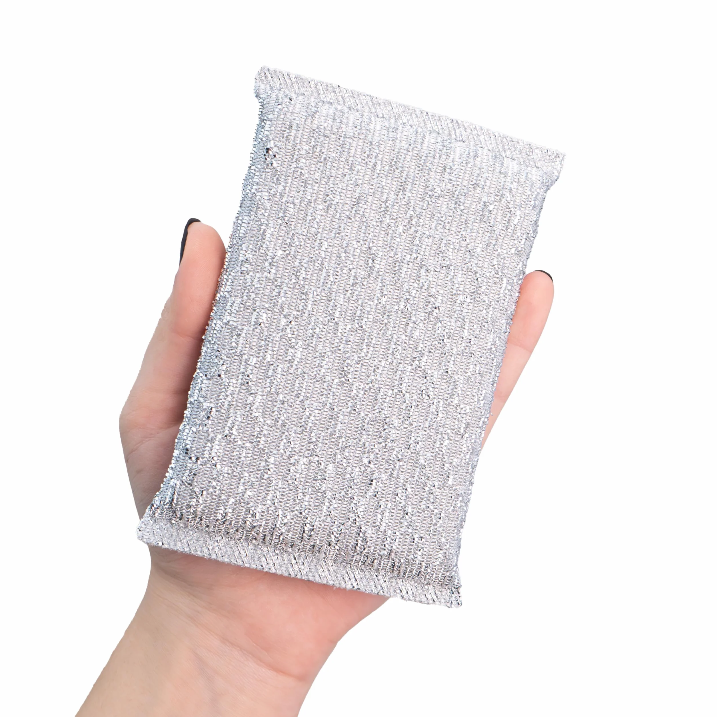 ARIX | 3 szt. 3 szt. 3 szt. gąbek odpornych na zarysowania z powłoką aluminiową Masterclean, antybakteryjna gąbka do delikatnych powierzchni, antyzapachowa, 3 szt