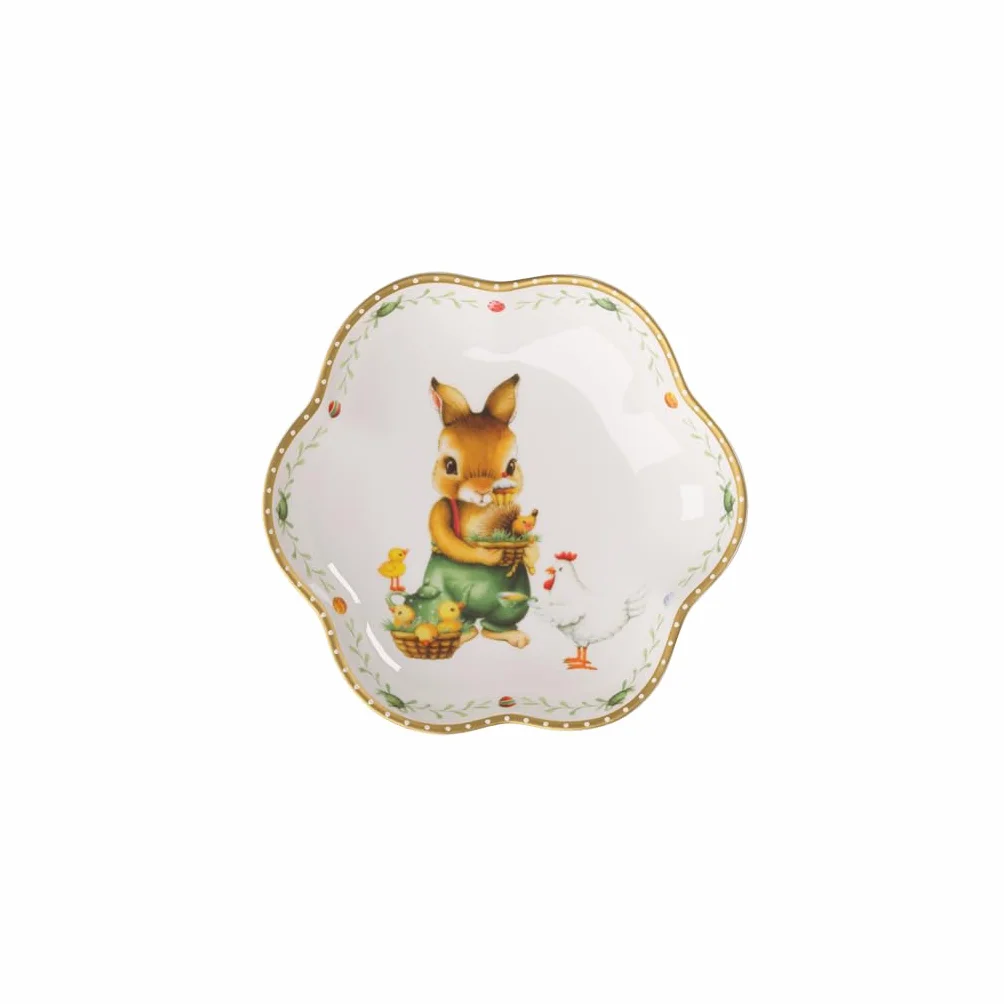 Villeroy & Boch – Annual Easter Edition miseczka 2026 kolorowa, akcenty w złotym kol., miska wielkanoc., prezent wielkanoc., dekoracja, edycja limit., porcelana Premium, przedmiot kolekcj.