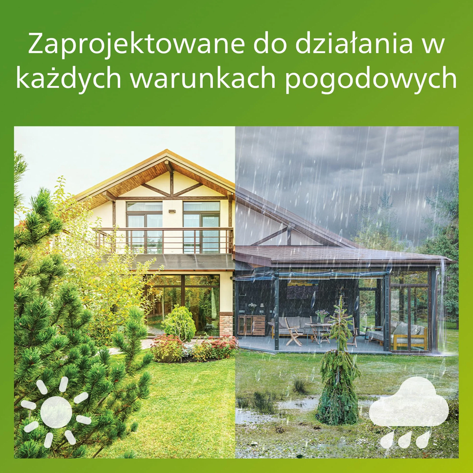 Philips LED Zewnętrzna lampa słupkowa Splay 12W, 4000 K, ochrona IP44, antracyt, 5-letnia gwarancja