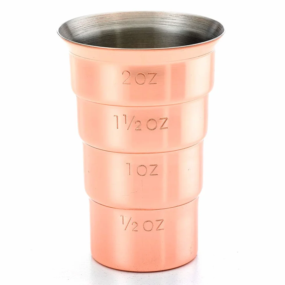 Barfly Jigger do napojów 60 ml miedź