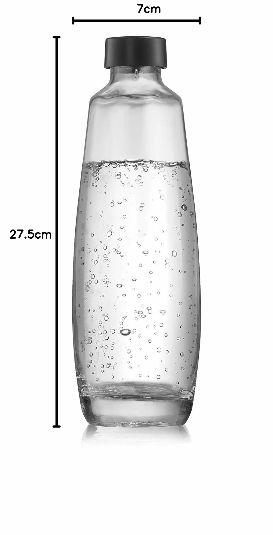 SodaStream 1 Litrowa Szklana Butelka, 3000090