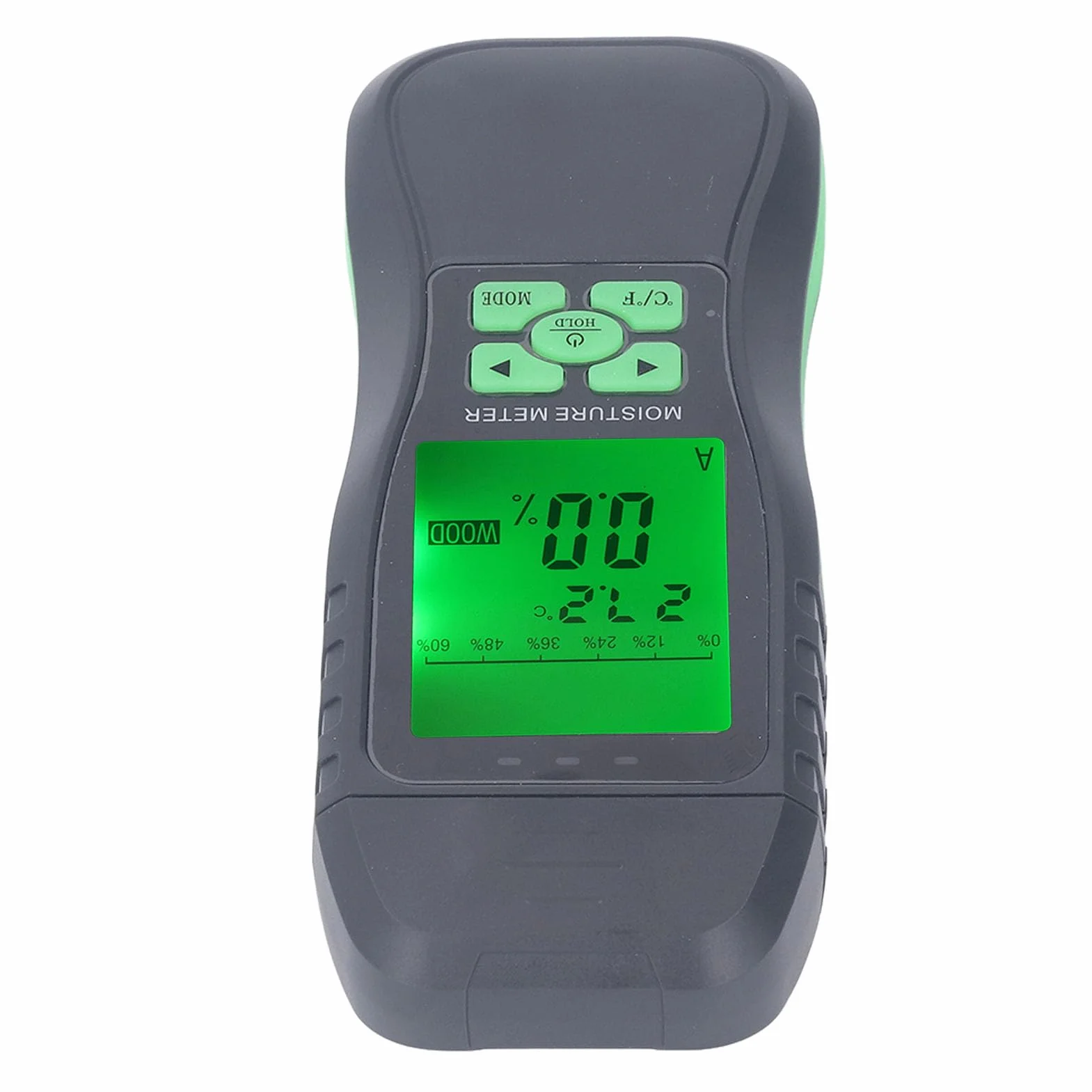 Wilgotnościomierz Tester Suchości Ściana Podłoga Dywan Sufit Hy16B Twarde Drewno Beton Kłoda Drewna Miernik Pomiarowy Lcd Wilgotność Wilgotnościomierze
