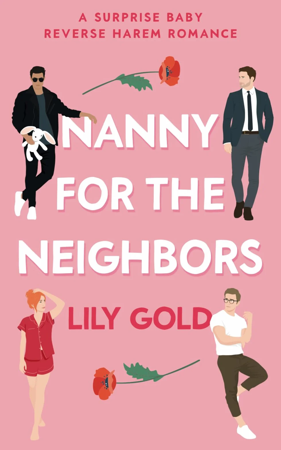 Nanny for the Neighbors: A Surprise Baby Reverse Harem Romance