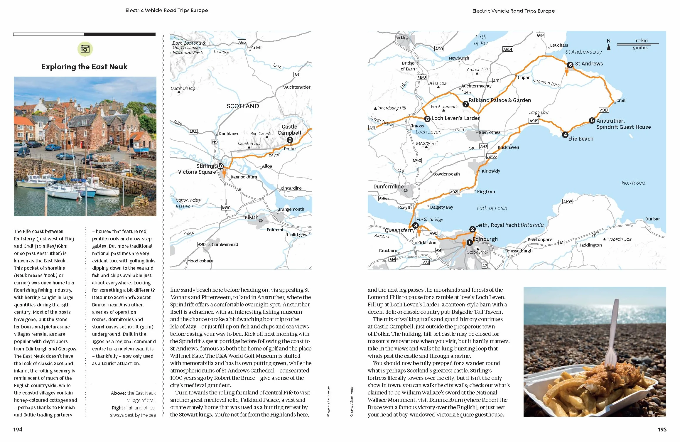 Electric Vehicle Road Trips Europe - anglais: 60 Magnificent Routes | Features Drive Overview, Plan & Prepare Guide | Find Nearby Charging Stations & Accommodation