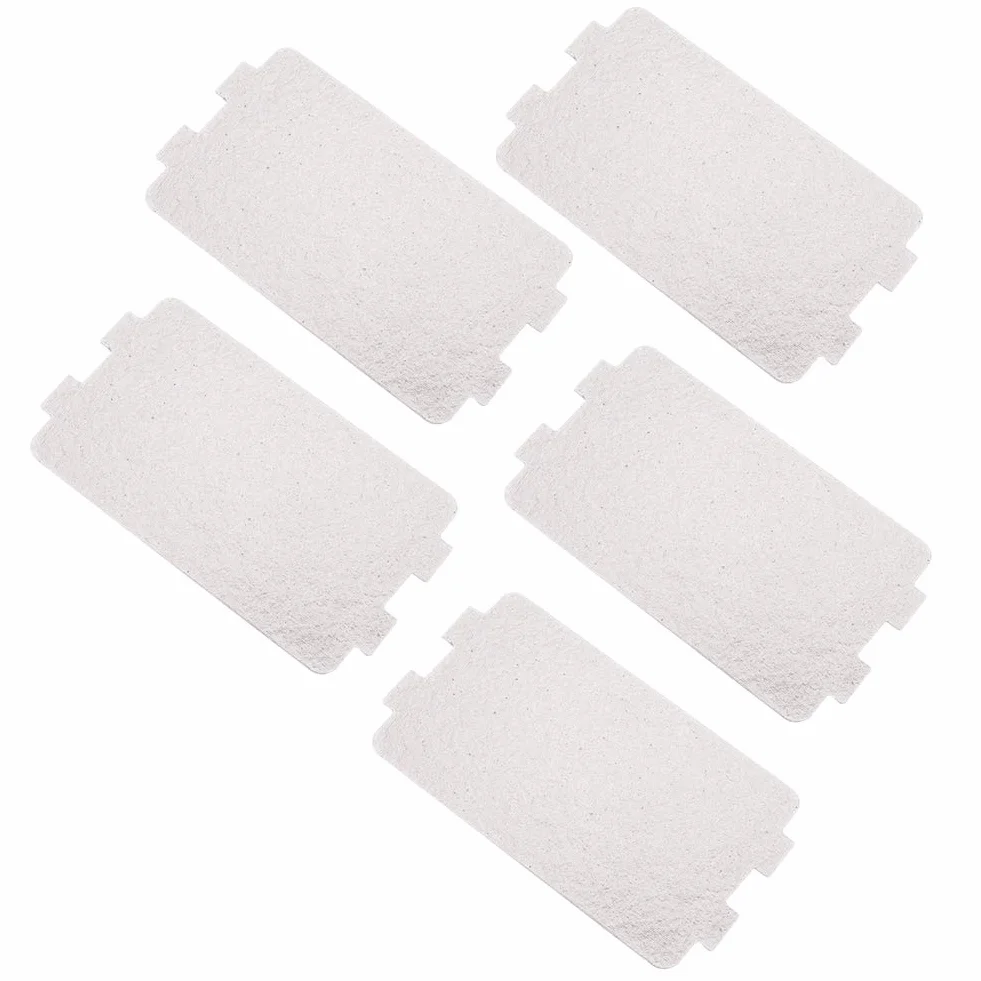 Płyta Mikowa do Kuchenki Mikrofalowej 5 Sztuk 116x64mm Srebrna