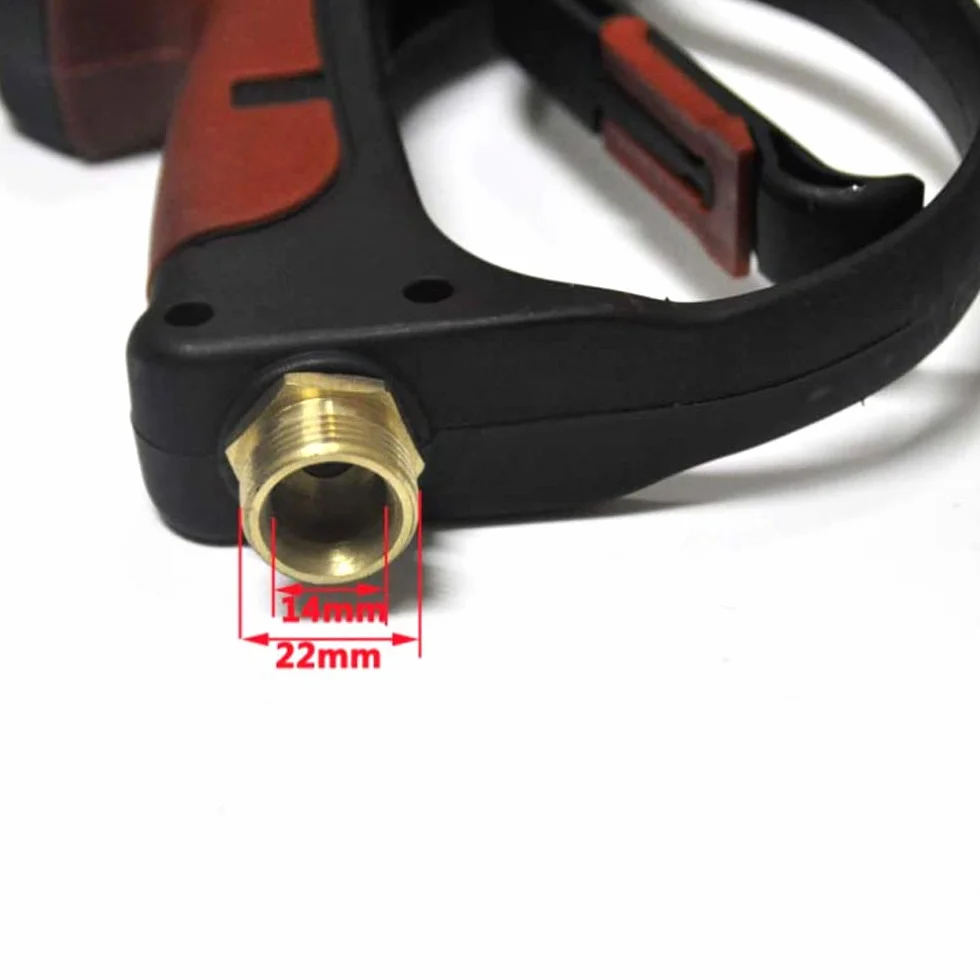 Pistolet do myjki wysokociśnieniowej z przedłużką różdżki, pistolet do mycia ciśnieniowego z lancą, 5 dysz szybkiego łączenia do okien, samochodu, domu, czyszczenia zwierząt domowych