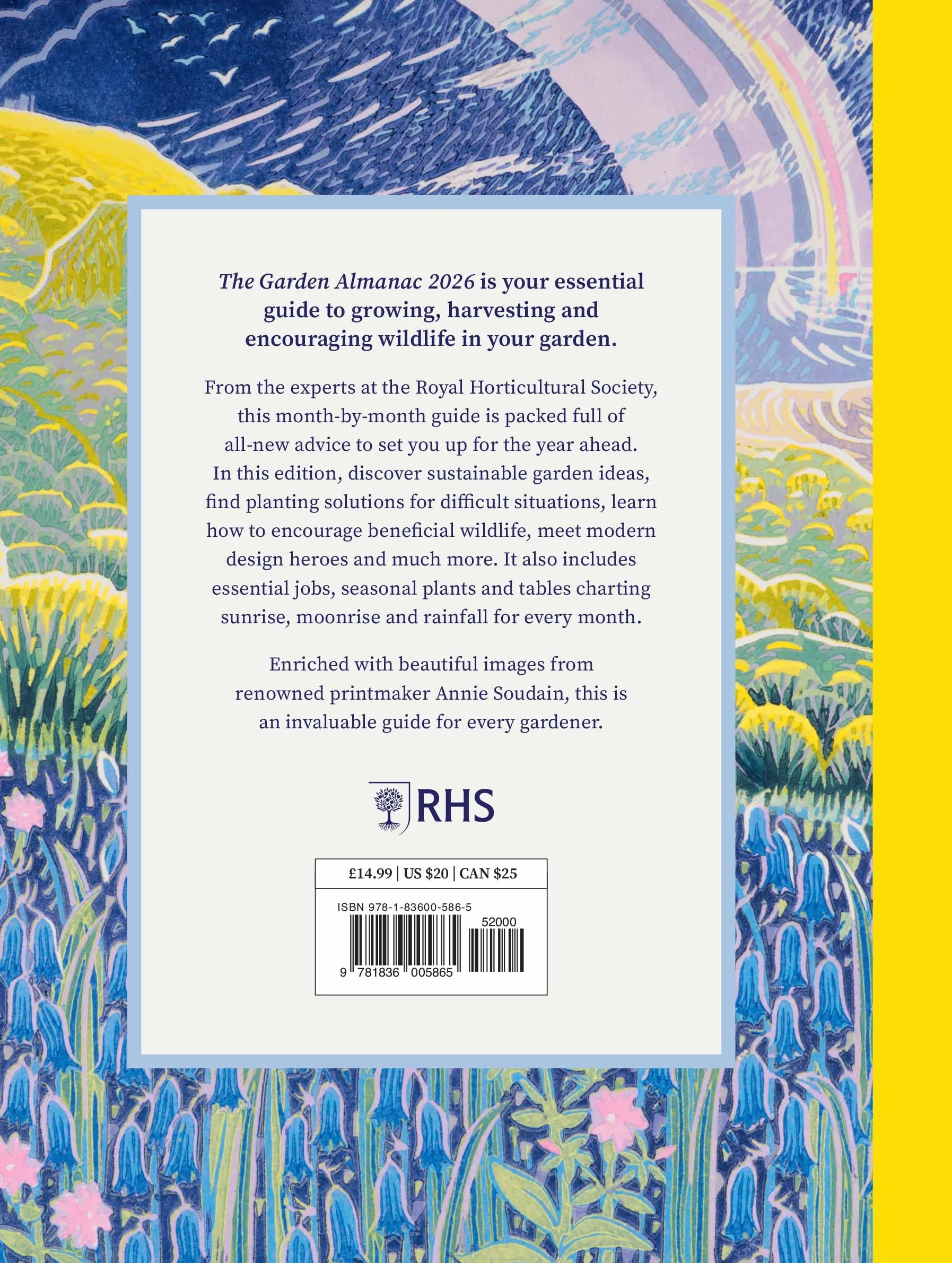 Rhs the Garden Almanac 2026: The Month-By-Month Guide to Your Best Ever Gardening Year