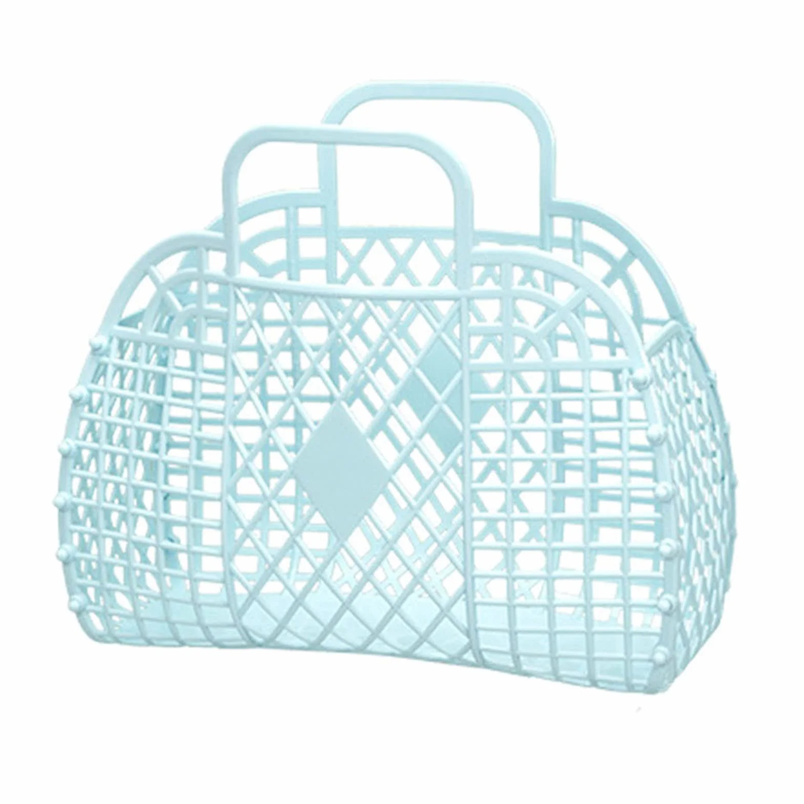 Plastikowy Kosz do Przechowywania Składana Torba na Zakupy 250x110x220mm