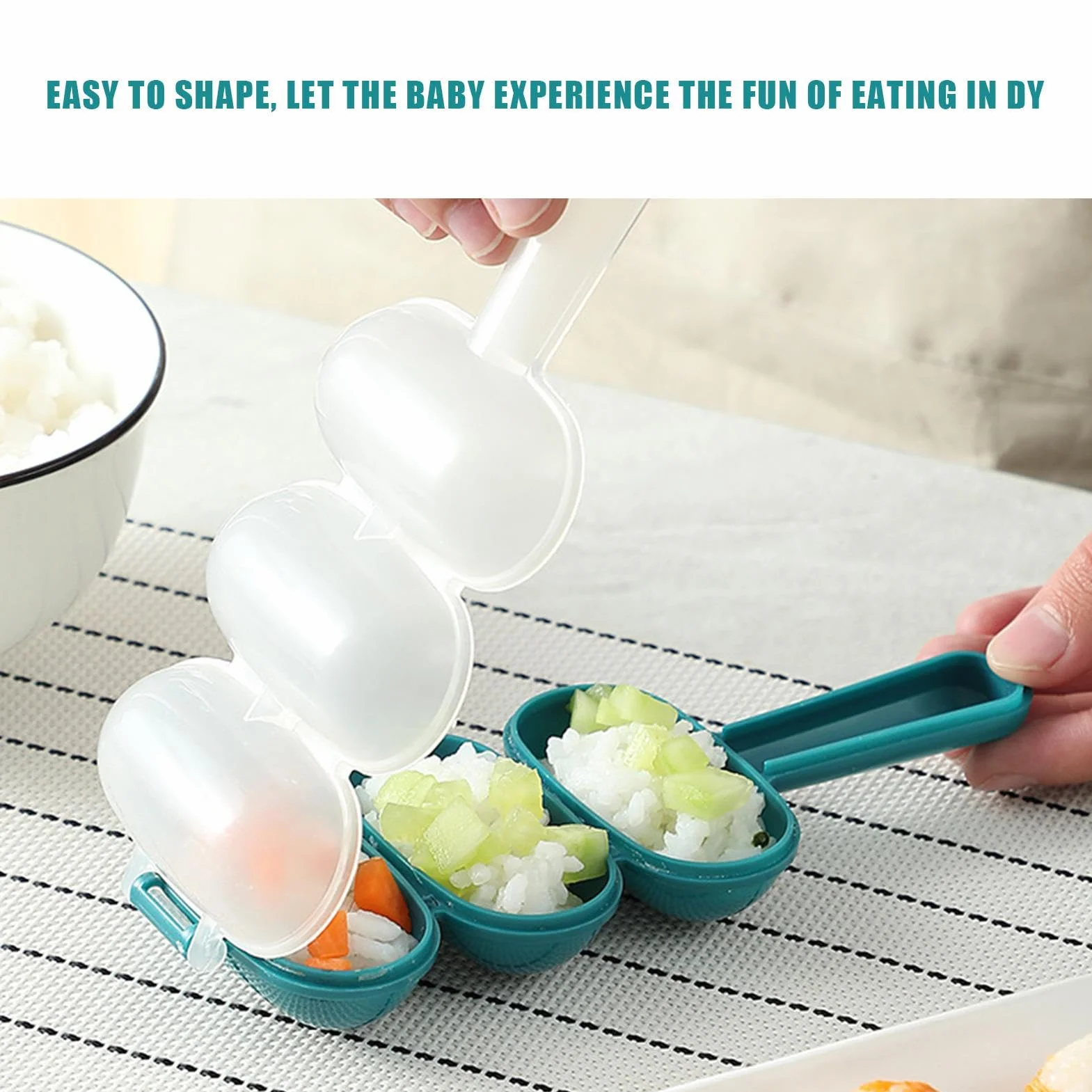 Formuła do kulek ryżowych shaker forma do sushi