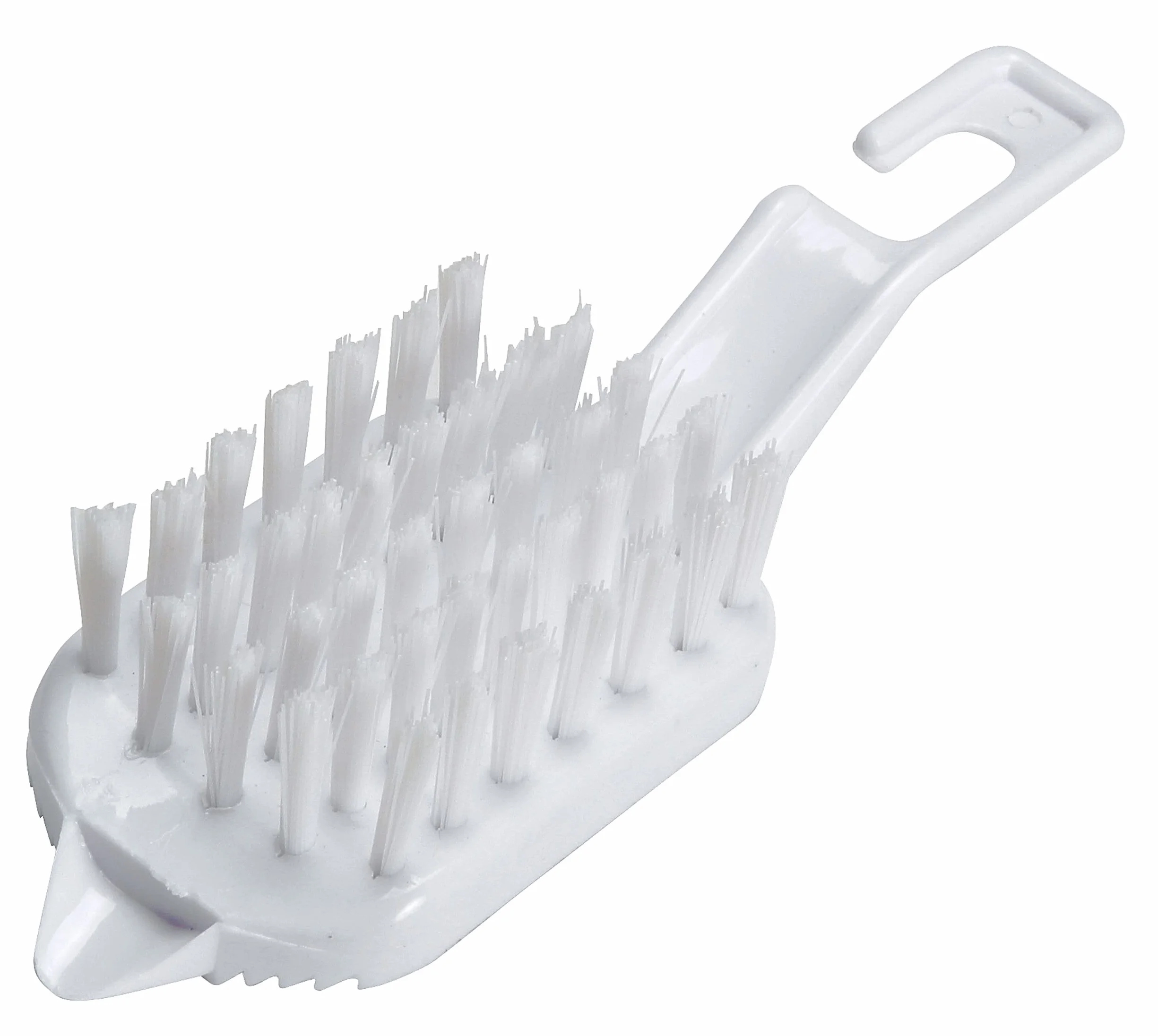 KitchenCraft Plastikowa Szczotka do Czyszczenia Warzyw 15 x 6 cm Biały