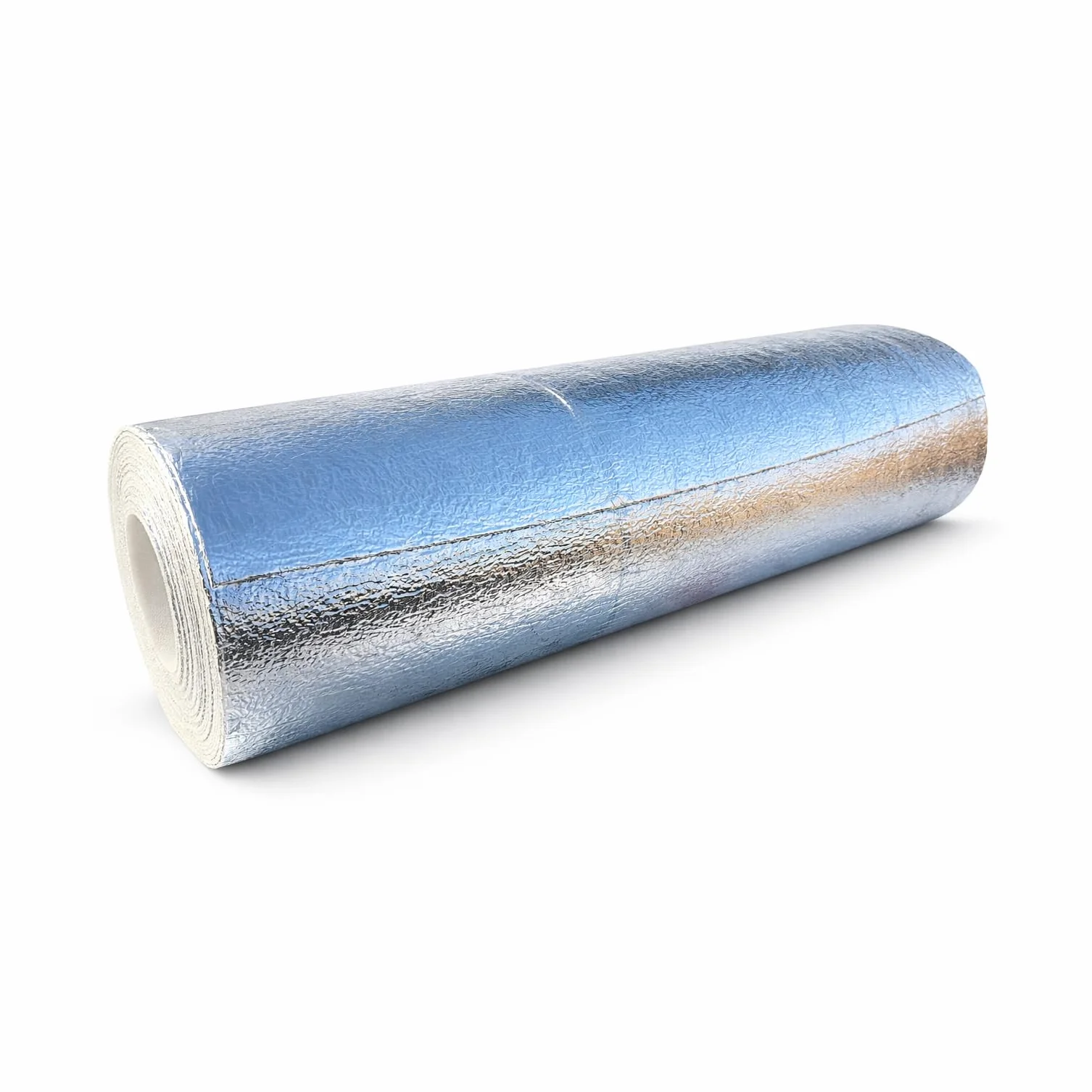 Ekran zagrzejnikowy 5 m x 50 cm, grubość 3 mm, folia izolacyjna, aluminiowa, mata izolacyjna odbijająca ciepło | do ścian, dachów, podłóg, sufitów