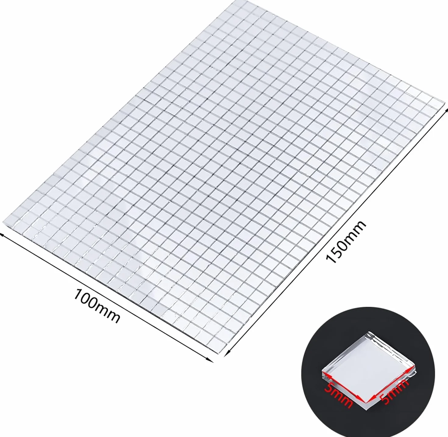 30000 szt. Lustrzane płytki mozaikowe, kwadratowe, brokatowe, szklane mozaiki, samoprzylepne podkłady, Boże Narodzenie, DIY, sztuka i rękodzieło, dekoracja (srebrne, 5 x 5 mm x 50 arkuszy)