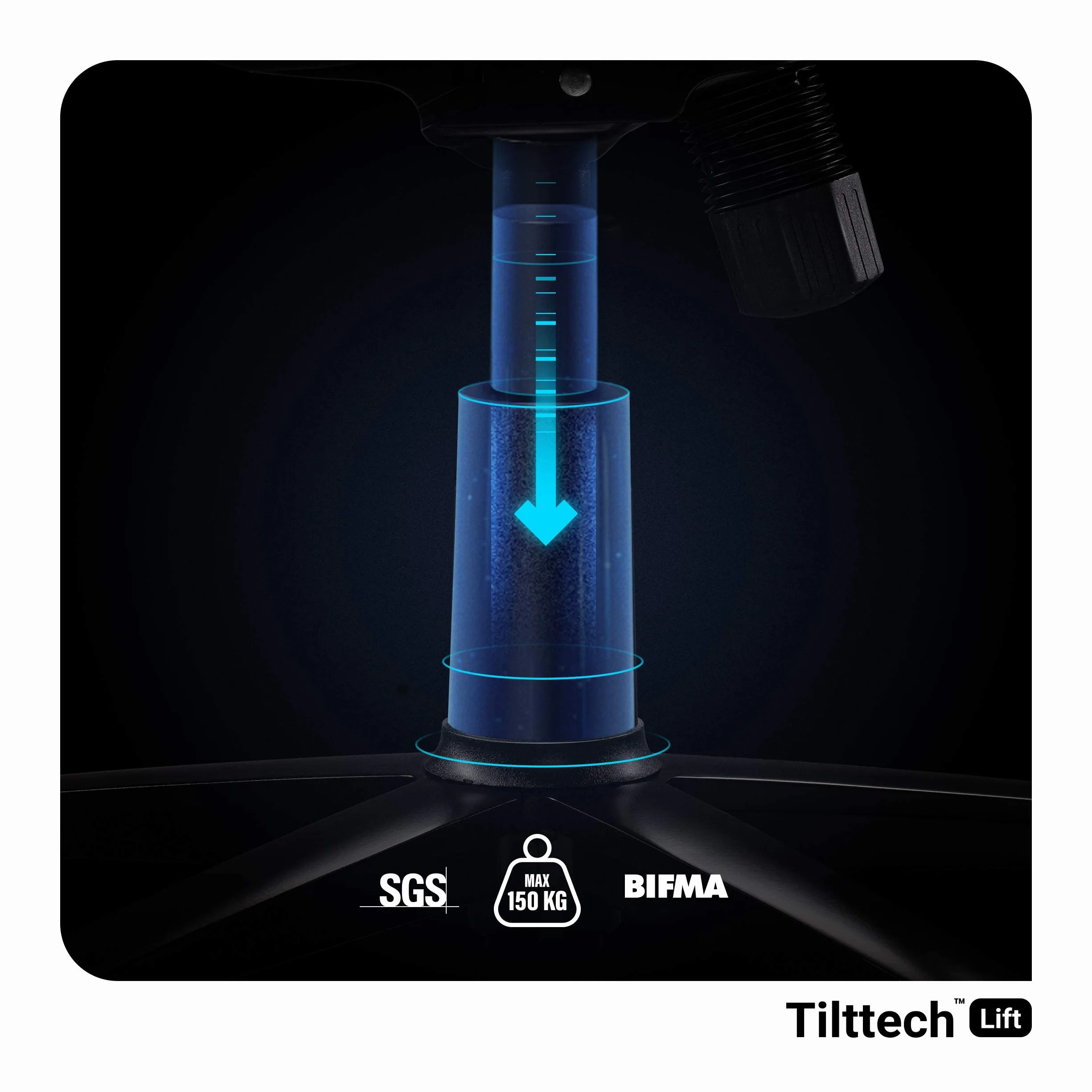 Diablo X-Gamer Fotel Gamingowy dla Gracza Ergonomiczny Biurowy Obrotowy Materiałowy (Czarno-zielony)