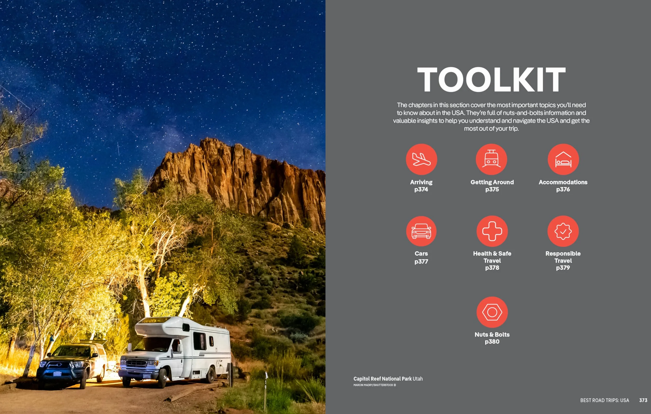Best Road Trips USA 5ed -anglais-: escapes on the open road