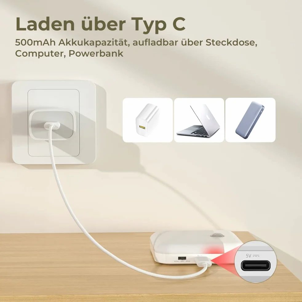 OUSFOT Lampka nocna LED, 2 szt. wewnętrzny czujnik ruchu, automatyczne światło nocne z mocowaniem magnetycznym, lampka nocna dla dzieci do pokoju dziecięcego, kuchni, korytarza, schodów, salonu