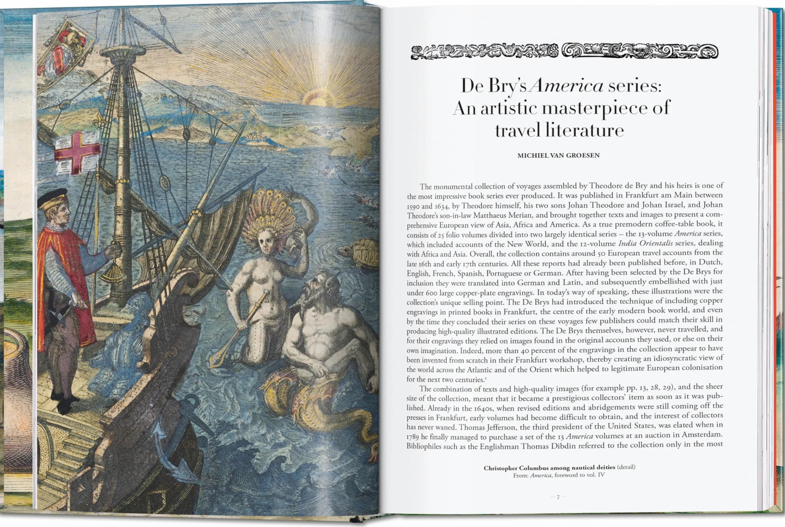 Theodore de Bry: The New World. 45th Ed.