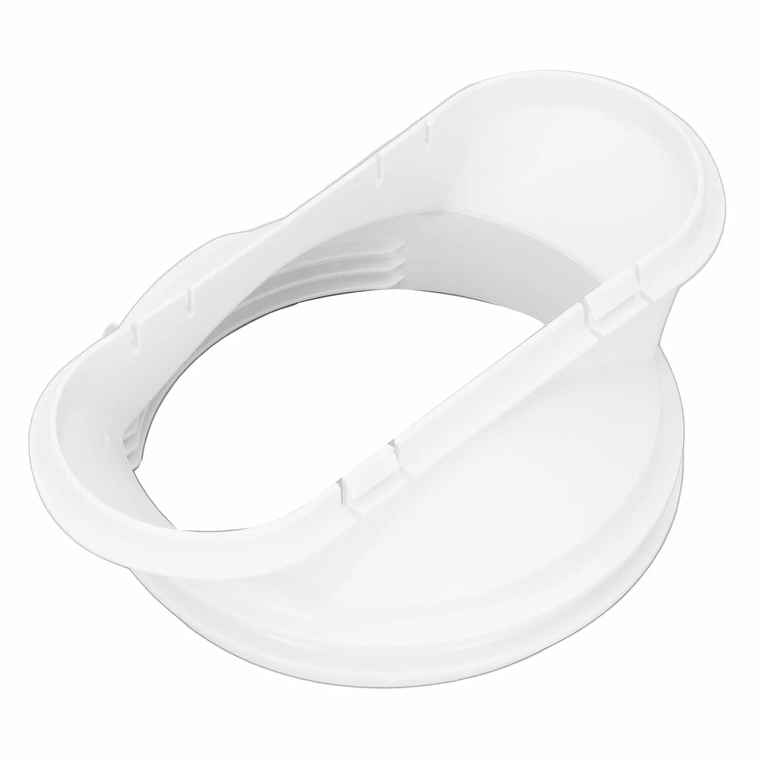 Adapter okienny do klimatyzatora 5,9 cala, przenośne złącze węża wylotowego, płaskie przyłącze, łącznik rurowy