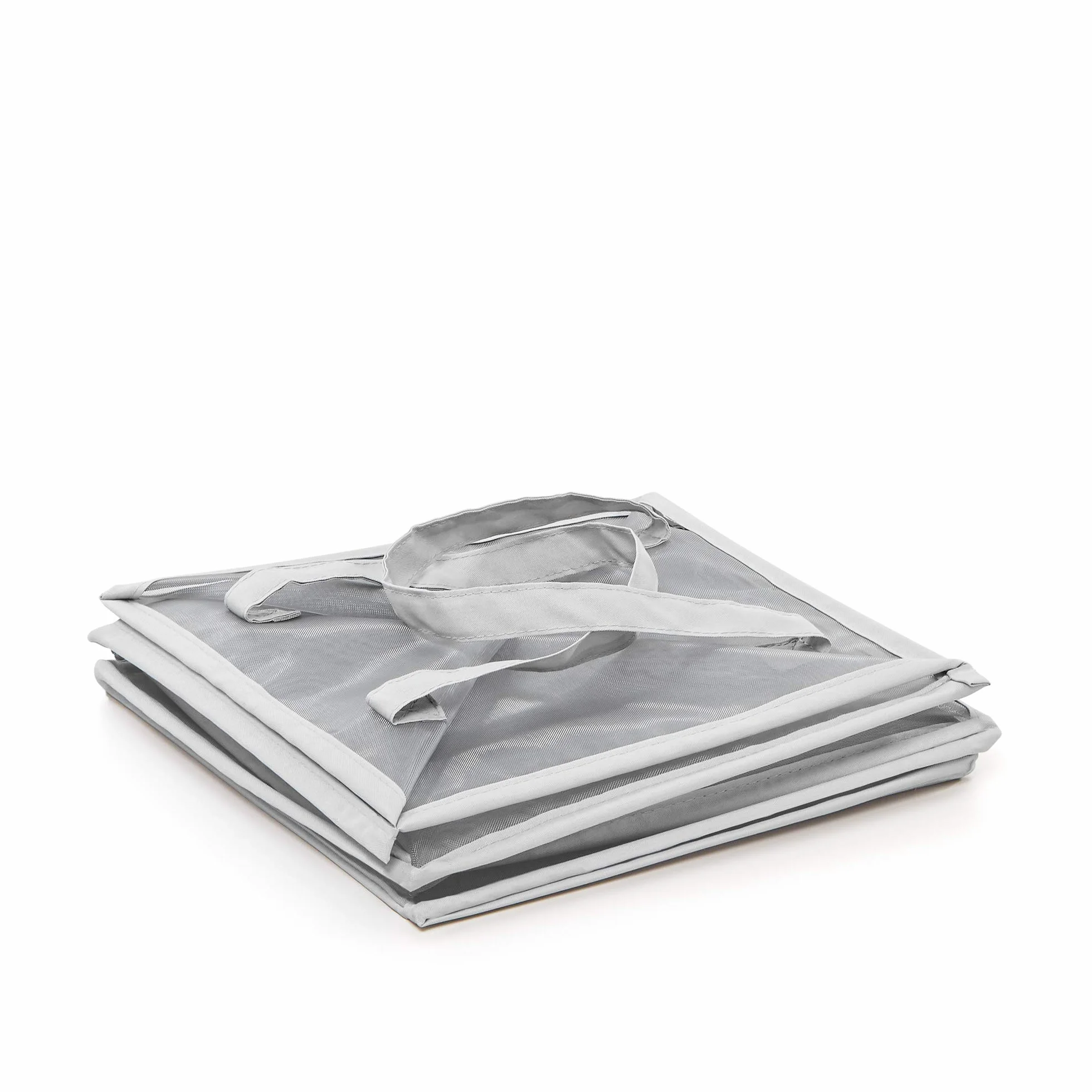 Rayen Cesta de almacenaje plegable, szary, Medida: 2 62 x 30 x 30 cm / 1 poziom: 30 x 30 x 30 cm/plegado: 30 x 30 x 3,5 cm