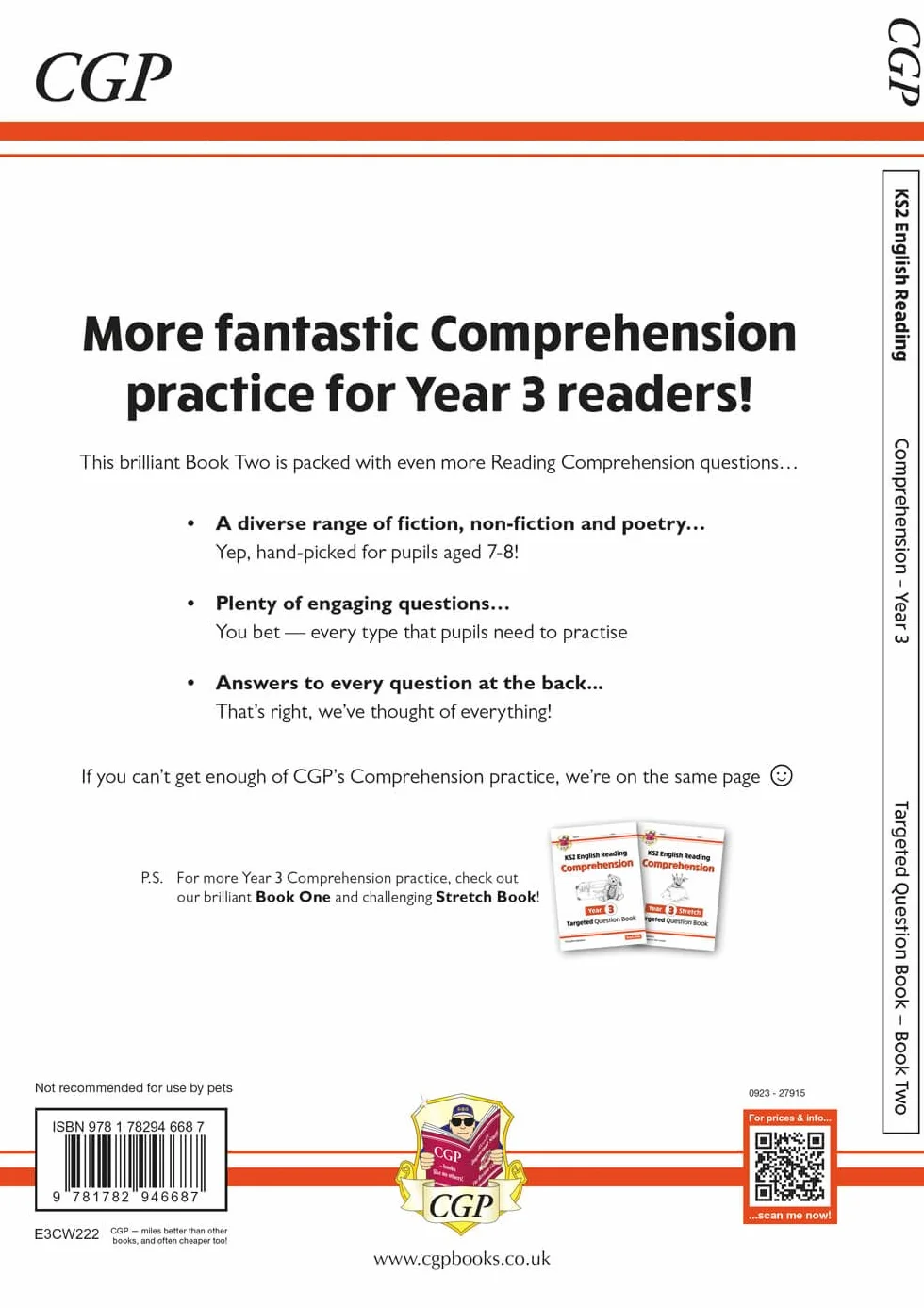 KS2 English Year 3 Reading Comprehension Targeted Question Book - Book 2 (with Answers)