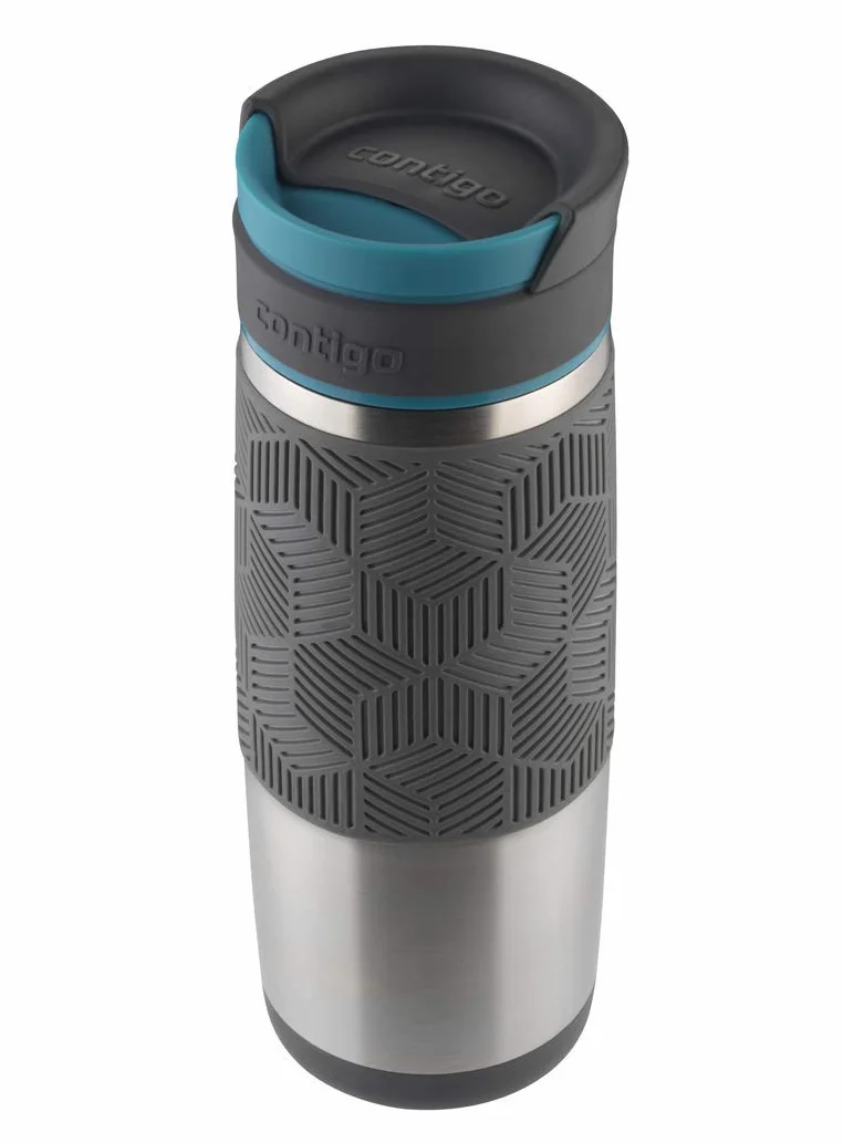 Contigo Transit Autoseal kubek podróżny, kubek termiczny ze stali nierdzewnej, termos próżniowy, szczelny kubek, kubek do kawy z łatwą do czyszczenia pokrywką, 470 ml