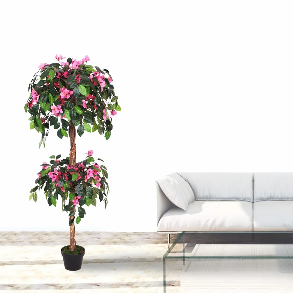 Bougainvillea Roślina Sztuczne Drzewo Plastik 150 cm Decovego