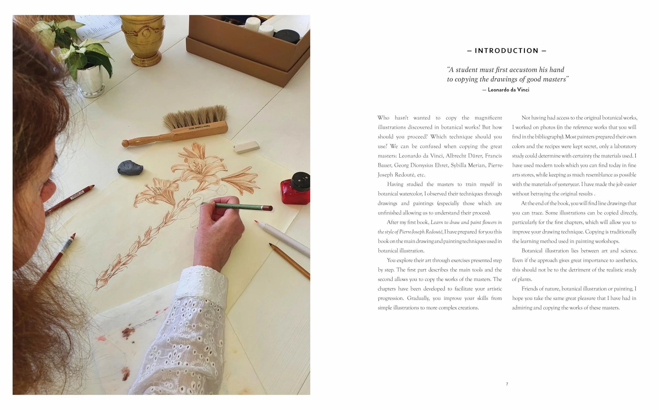 Creating Botanical Art: Learn to Draw and Paint Flowers and Plants in the Style of the Great Masters