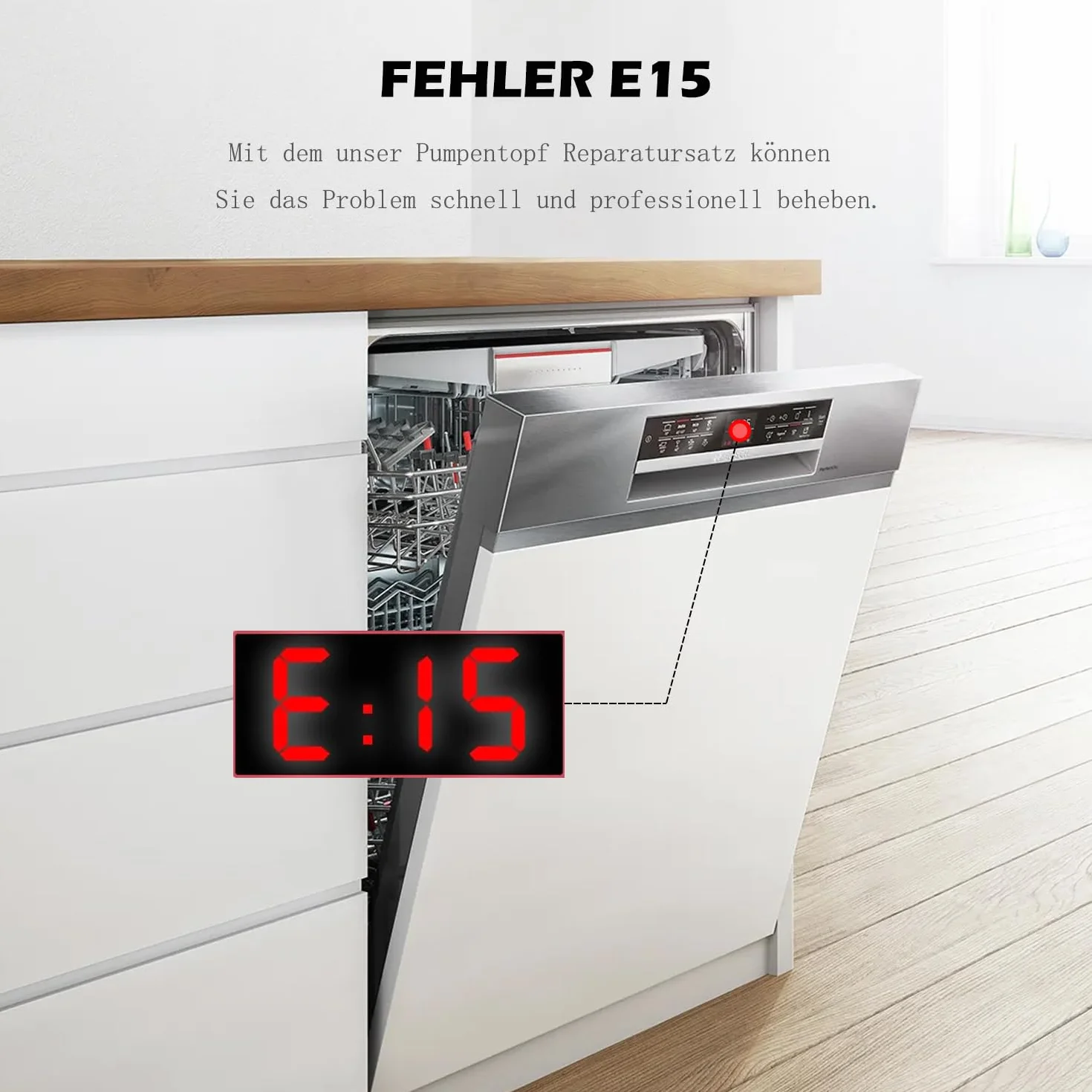 Zestaw naprawczy do garnków z pompą Bosch Siemens 182 mm