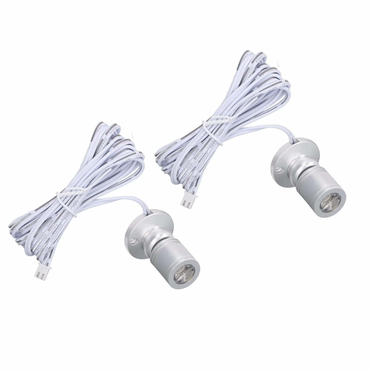 Sxhlseller Mini oświetlenie punktowe ze ściemniaczem, mały reflektor, małe światło punktowe LED, zasilanie 5 V przez USB, oświetlenie punktowe do ekspozycji wnętrz, na biżuterię, werandę, ciepłe