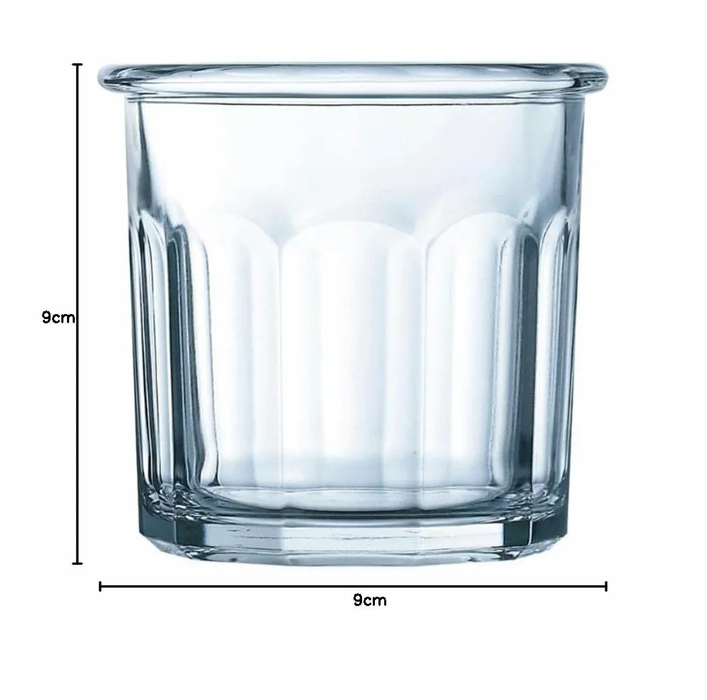 Arcoroc ARC L3750 Eskale szklanka do napojów, szklanka na wodę, sok, 310 ml, szkło, przezroczysta, 6 sztuk