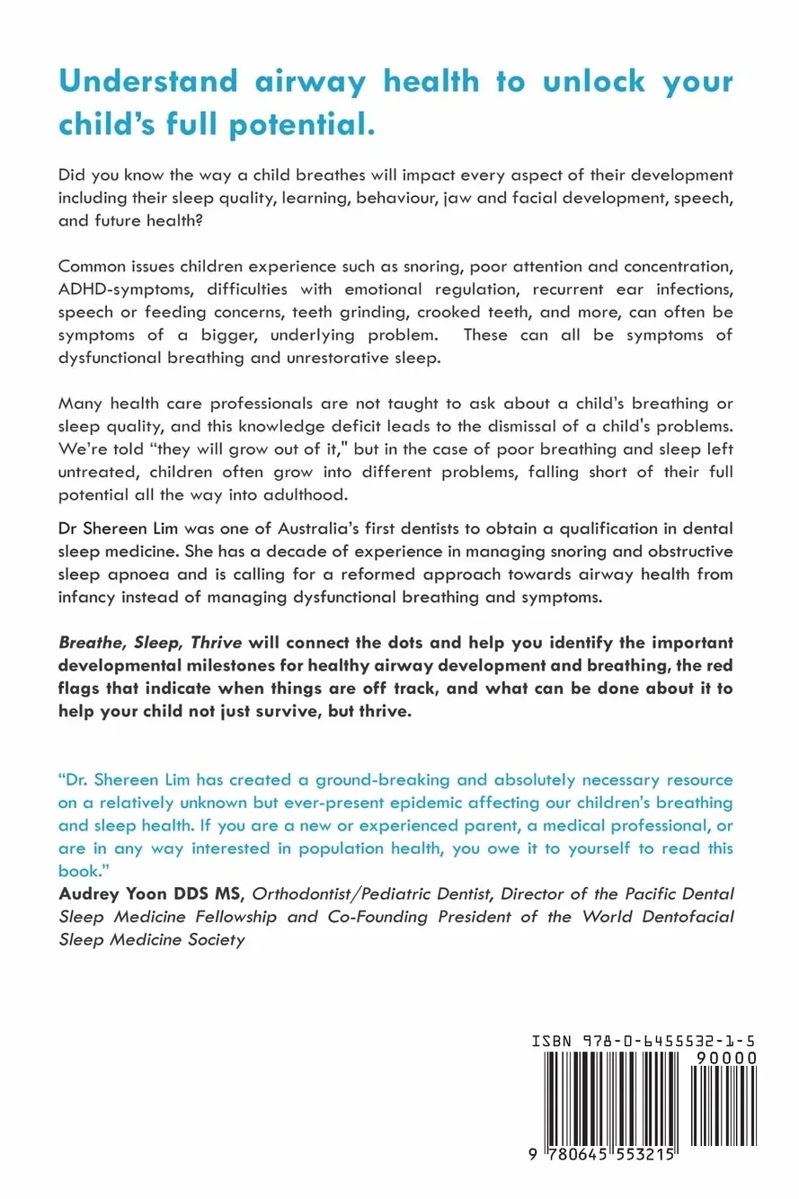 Breathe, Sleep, Thrive: Discover how airway health can unlock your child’s greater health, learning, and potential