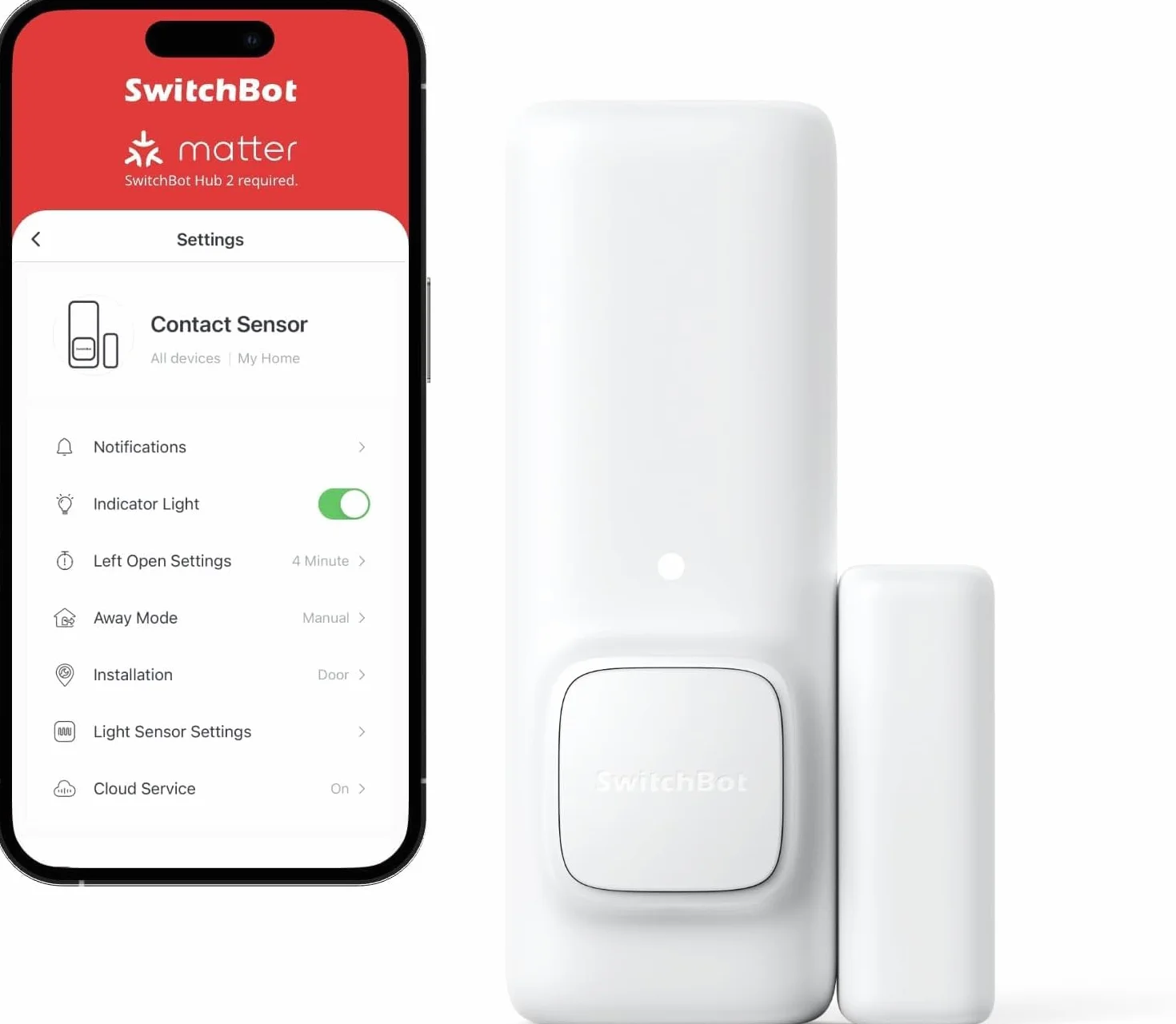 SwitchBot Bezprzewodowy system bezpieczeństwa domowego detektor drzwi i okien z alarmem dodaje Hub SwitchBot, aby był kompatybilny z Alexa