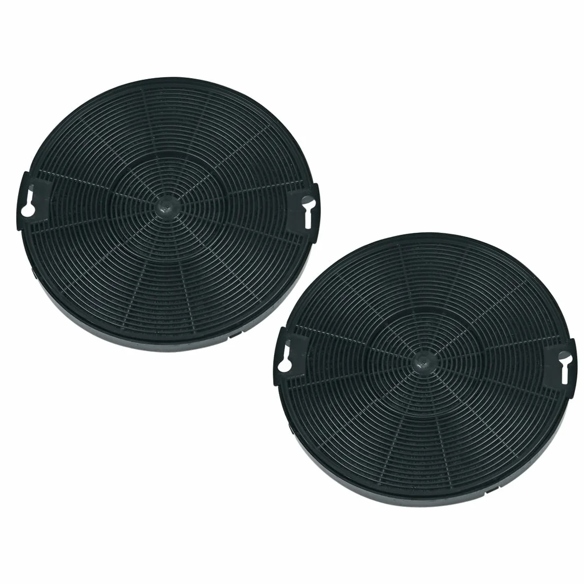 Filtr z węglem aktywnym Filtr węglowy okrągły zestaw okap kuchenny jak typ EFF75 Alternatywny Electrolux AEG 4055093712 Faber 112.0067.944 Franke 112.0067.942 również Zanussi Zanker Progress efc efc