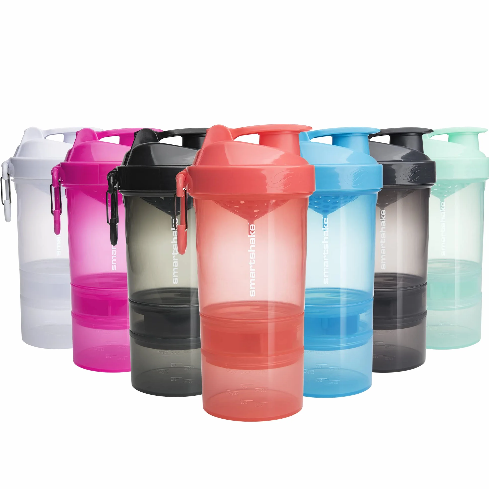 Smartshake O2GO ONE Shaker Suplement, Deep Rose
