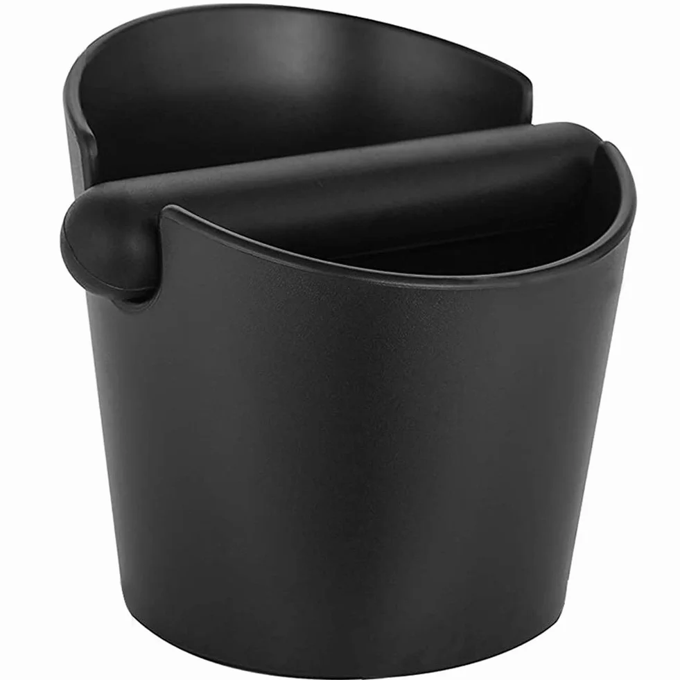 Espresso Knock Box, Coffee Knock Box Kosz na fusy ze zdejmowanym drążkiem antypoślizgową podstawą