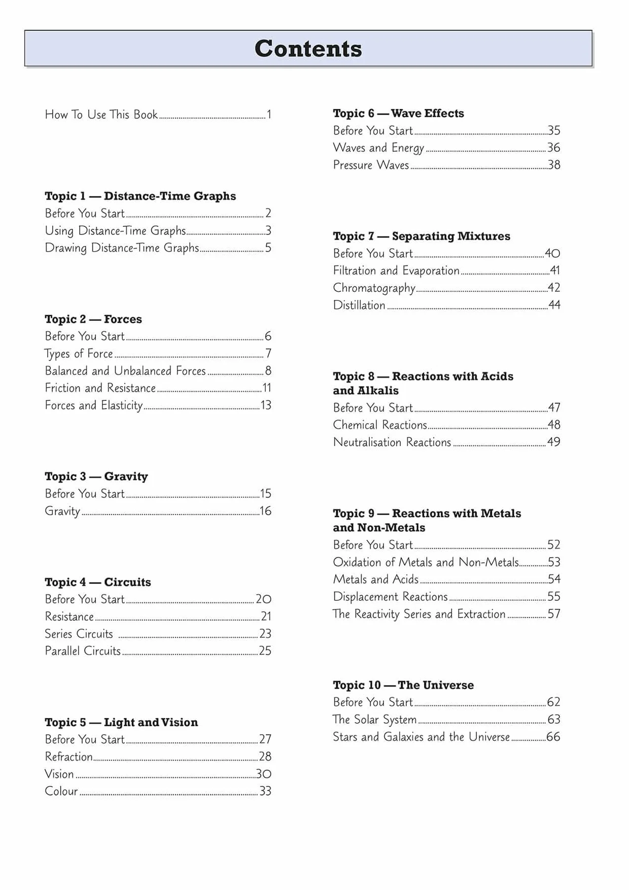 KS3 Year 8 Science Targeted Workbook (with answers)