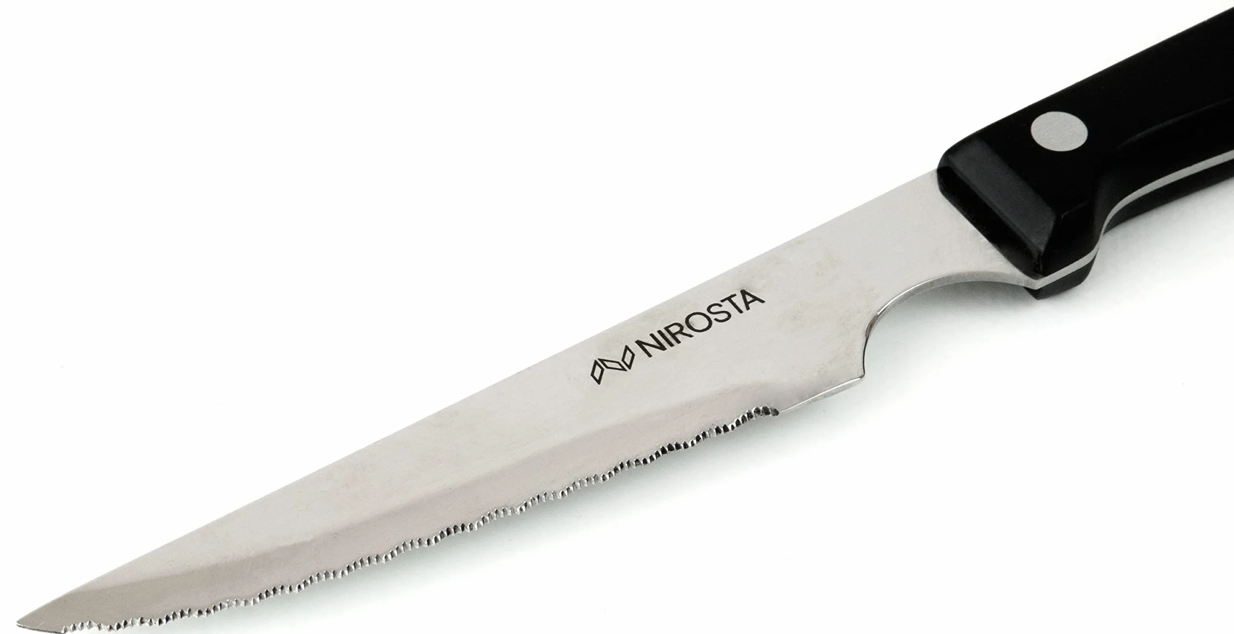 Nirosta 43388 nóż do mięsa, 11,5/21,5 cm Mega, pompon