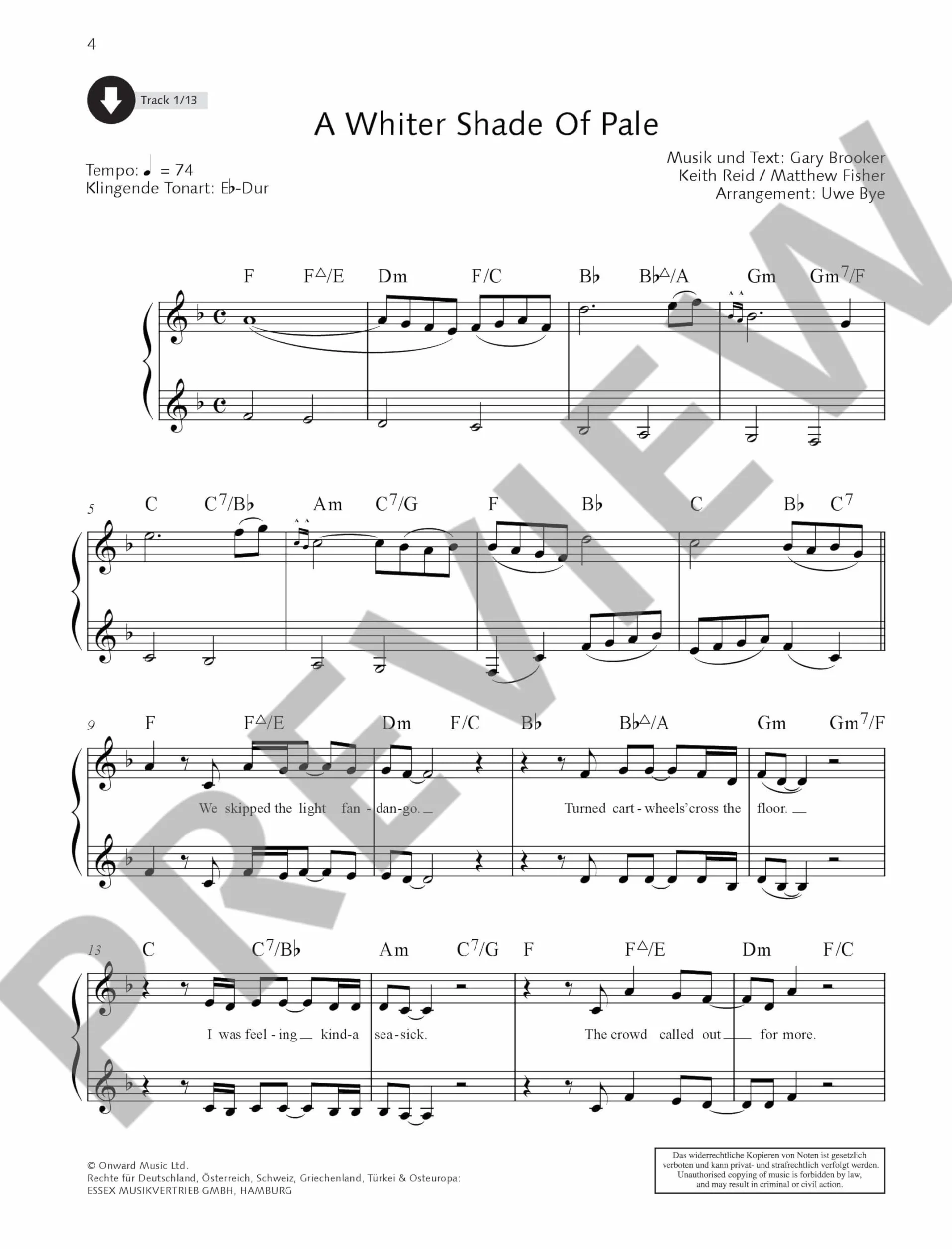 Pop For Clarinet 1: 12 Pop-Hits in Easy Arrangements. Vol. 1. 1-2 clarinets.: Band 1