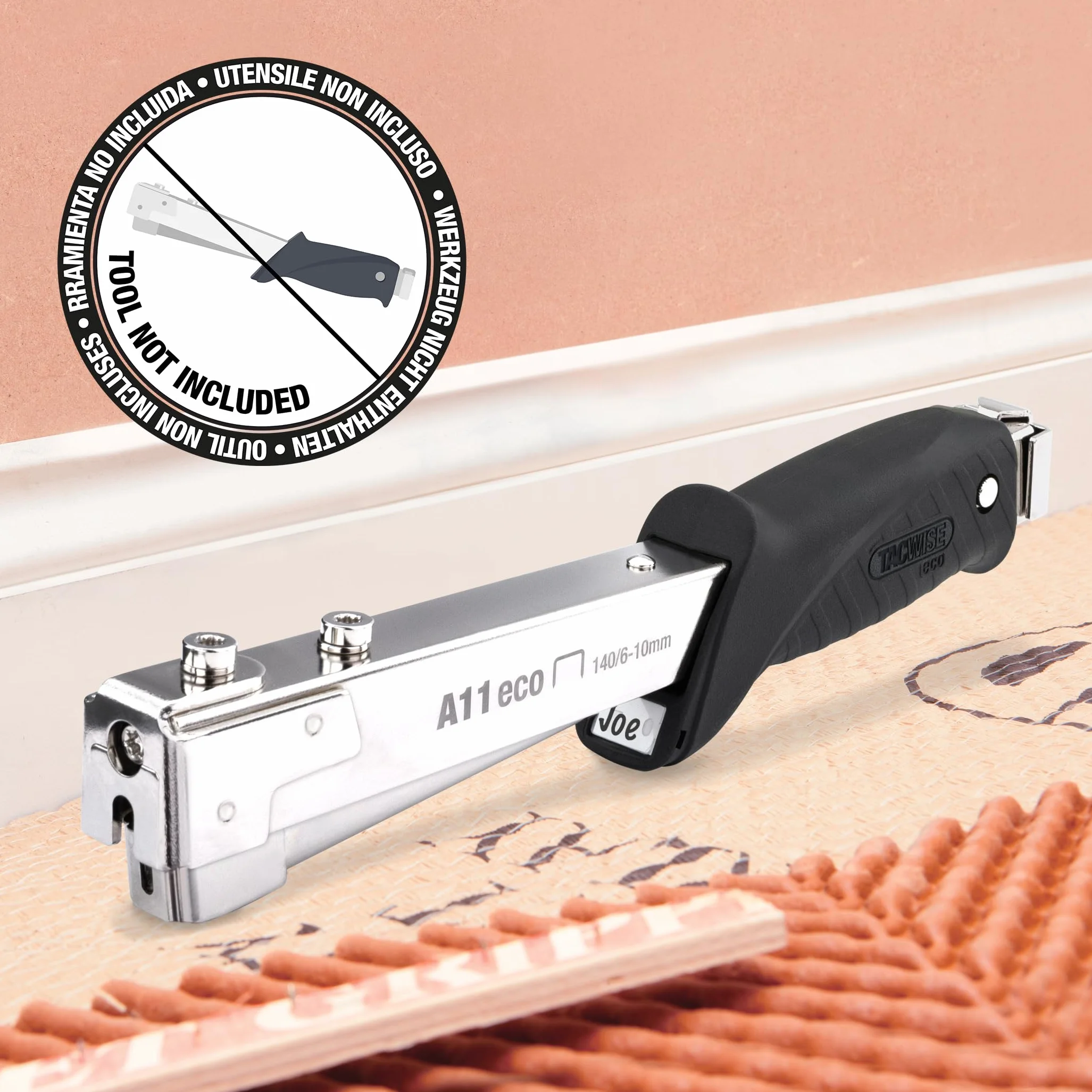 Tacwise 0340 typ 140/6 mm wytrzymałe ocynkowane zszywki, 5000 sztuk