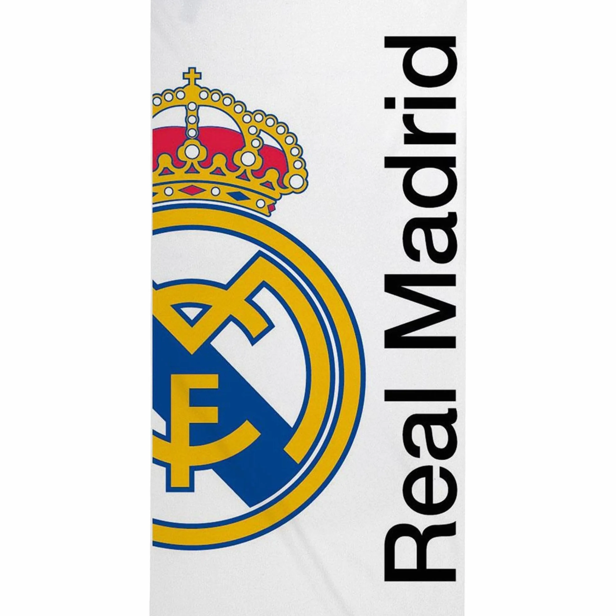 Ręcznik Real Madryt - Oficjalny ręcznik o ekskluzywnym designie, herbie i kolorach klubowych, idealny na plażę, basen, do kąpieli lub sportu, praktyczny dodatek dla fanów piłki nożnej