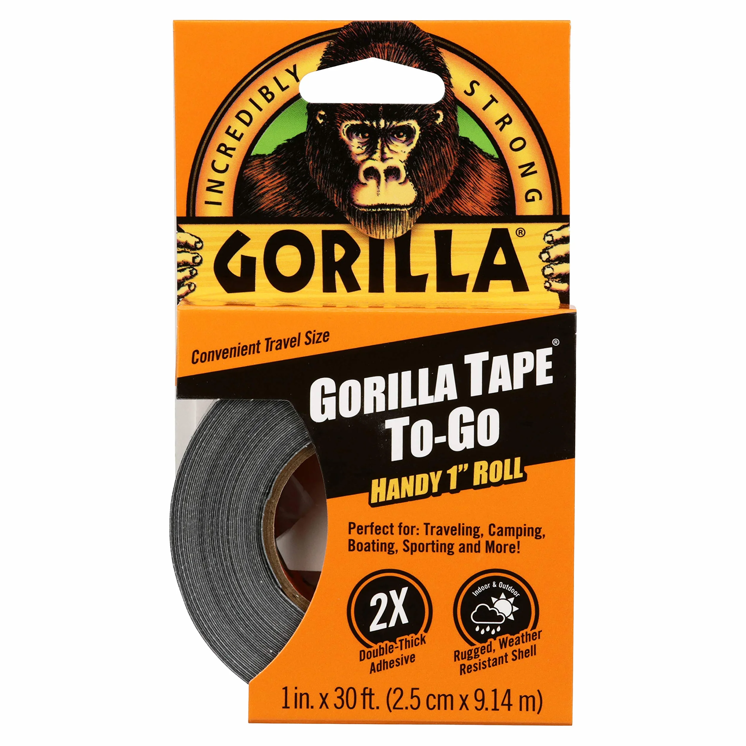 Gorilla Taśma poręczna rolka czarna 9 m