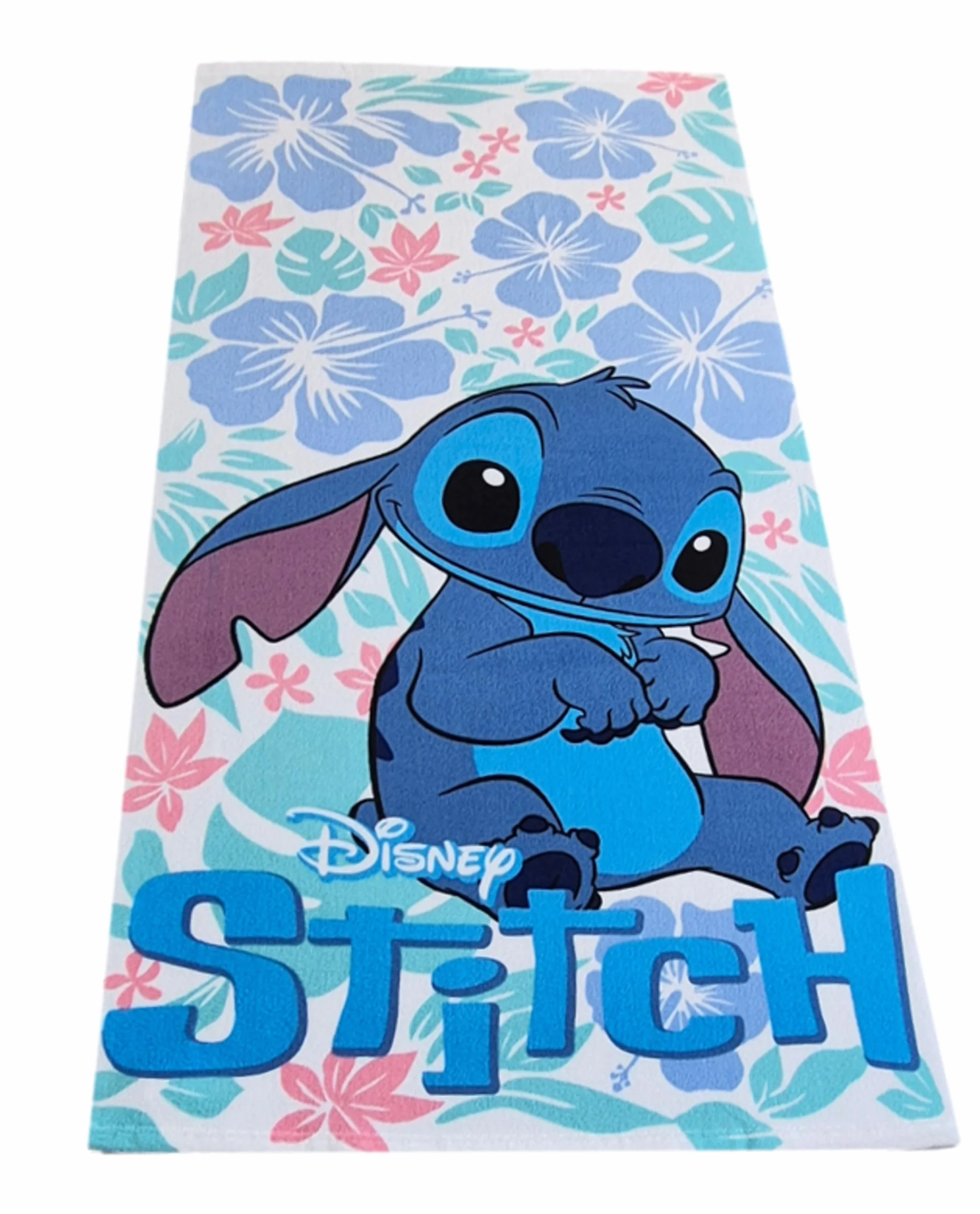 Theonoi Disney Lilo & Stitch Ręcznik plażowy dla dzieci, 70 x 140 cm, ręcznik kąpielowy z mikrofibry, chłonny i szybkoschnący, odporny na piasek, podróżny, ręcznik kąpielowy dla chłopców i dziewczynek