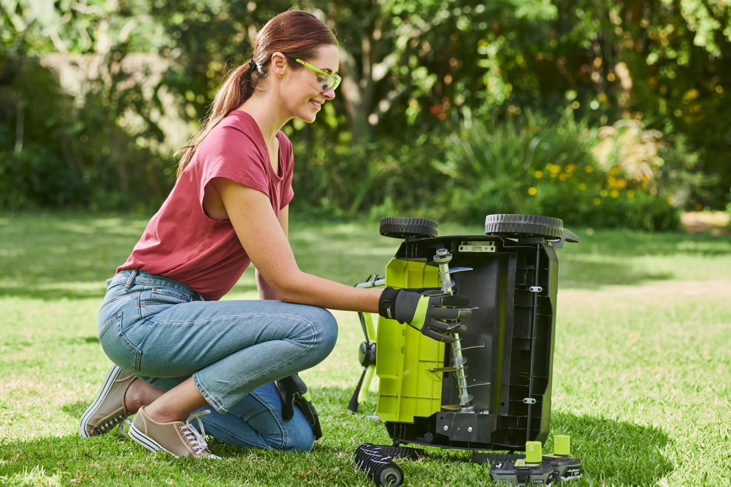 Ryobi RY18SFX35A-0 Wertykulator Bezszczotkowy, 18V