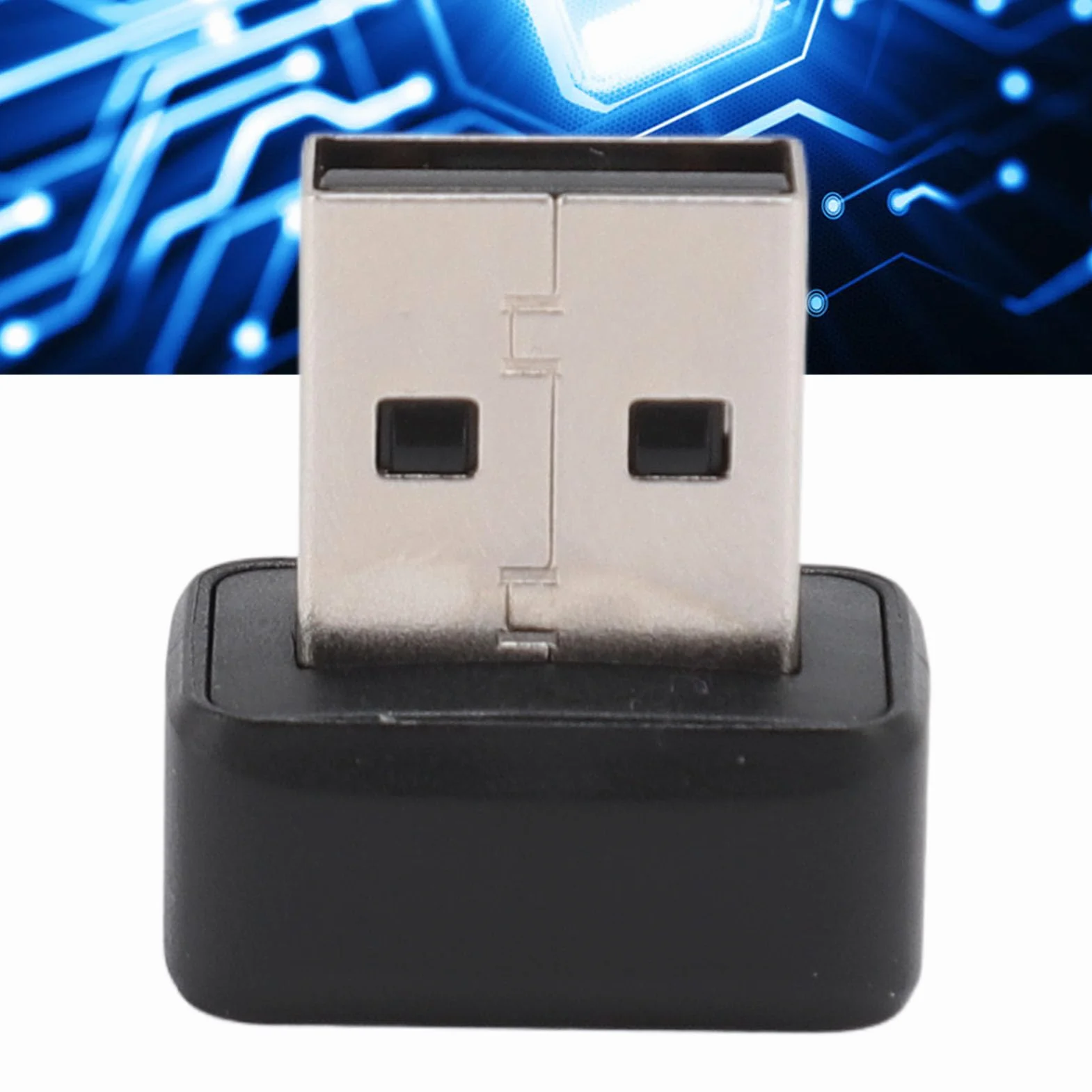 Czytnik Linii Papilarnych Mini USB Kompatybilny z Windows 11 i 10, Dotykowy Skaner Biometryczny 360° z Szybkim Dopasowywaniem do Logowania Bez Hasła i Szyfrowania Plików dla