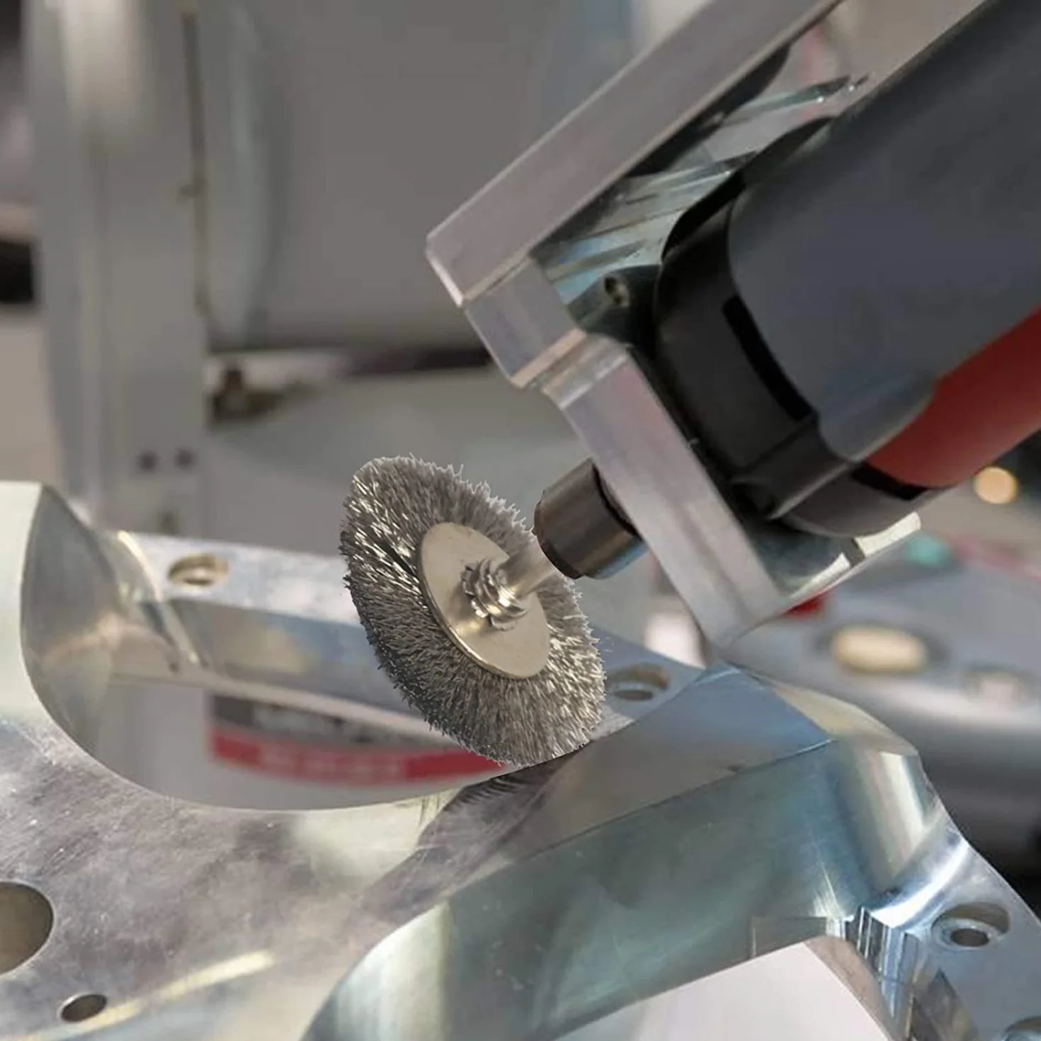 Zestaw szczotek mosiężnych do polerowania metalu 36 szt. do wiertarki do drutu ze stali nierdzewnej, metalu, szczotki obrotowe