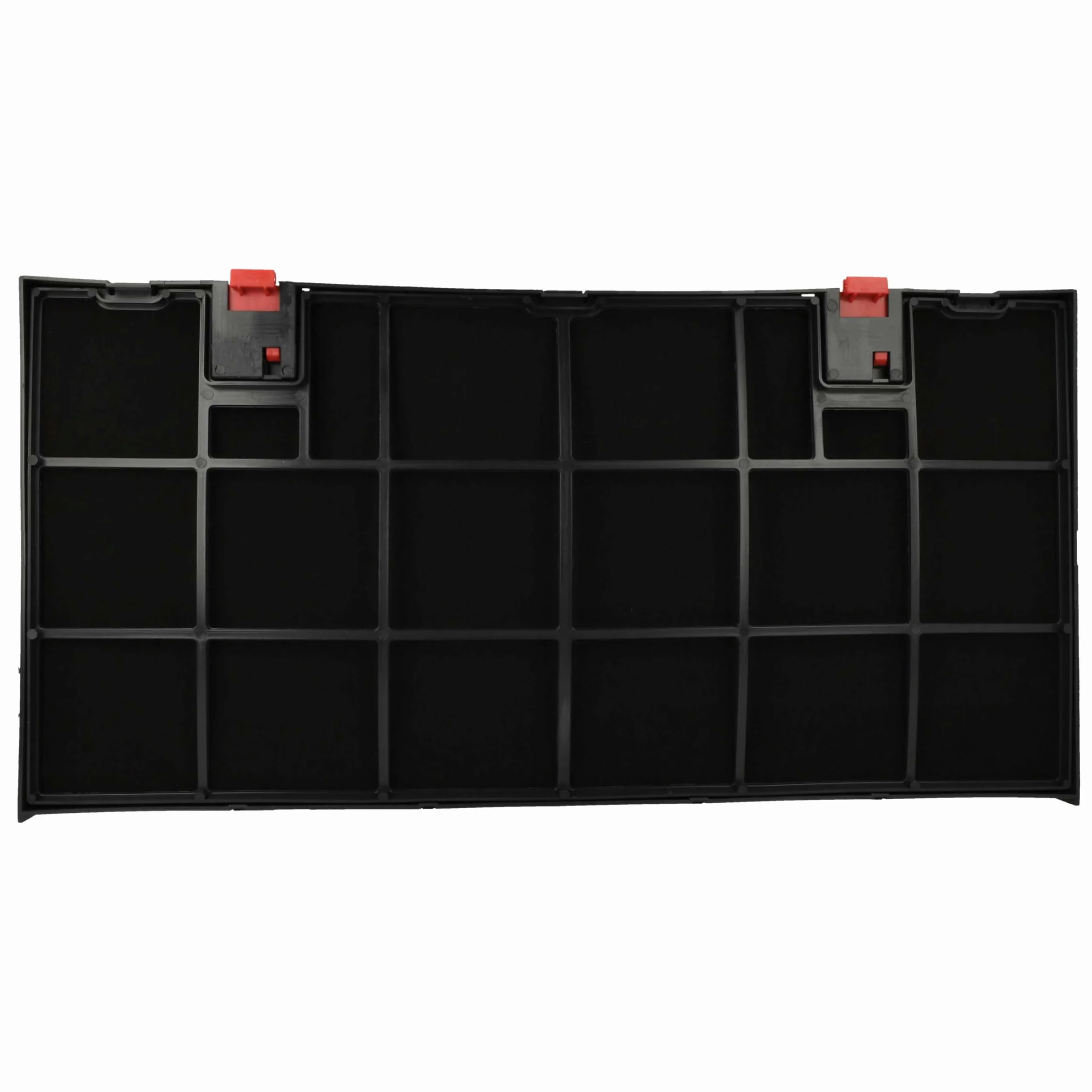vhbw 2 x filtr z węglem aktywnym kompatybilny z Elica ELIPLANE LX IX F/80, ELISLiM 31 2S25 SL4V 2L GR/A/60 okapów kuchennych - 43 x 21,2 x 2,7 cm