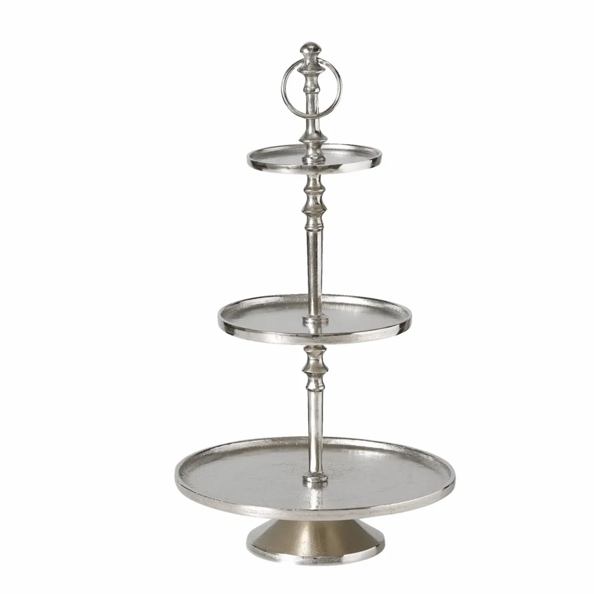 Boltze Etagère Valomi 3-poziomowa aluminium 50 cm